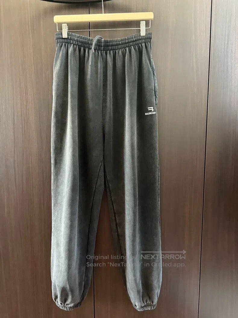 Balenciaga Balenciaga size S Distressed Washed Sweatpants, Size S Size US 27 - 1 Thumbnail