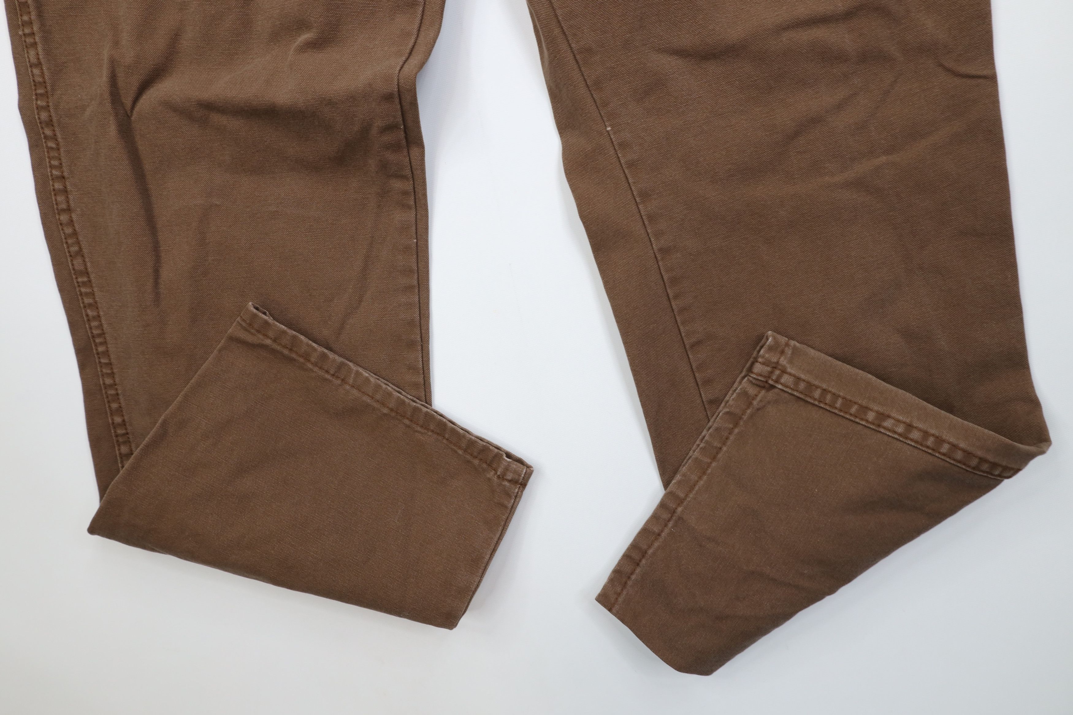 Dickies Vintage Y2K Dickies Wide Leg Dungaree Pants Brown Workwear Size US 36 / EU 52 - 5 Thumbnail