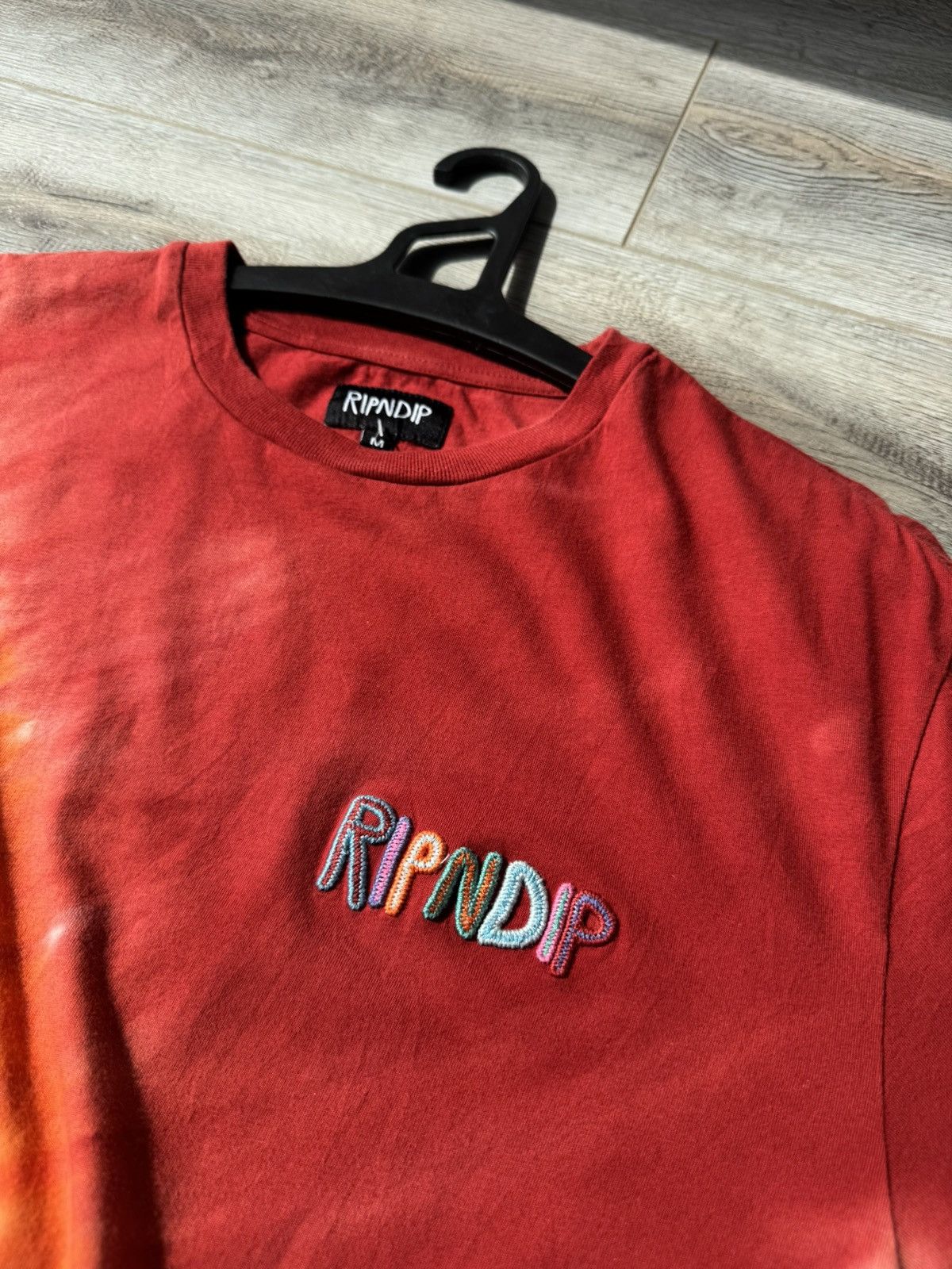 RIPNDIP RipNDip Rainbow Tie Dye Skate Tee Size US M / EU 48-50 / 2 - 7 Thumbnail