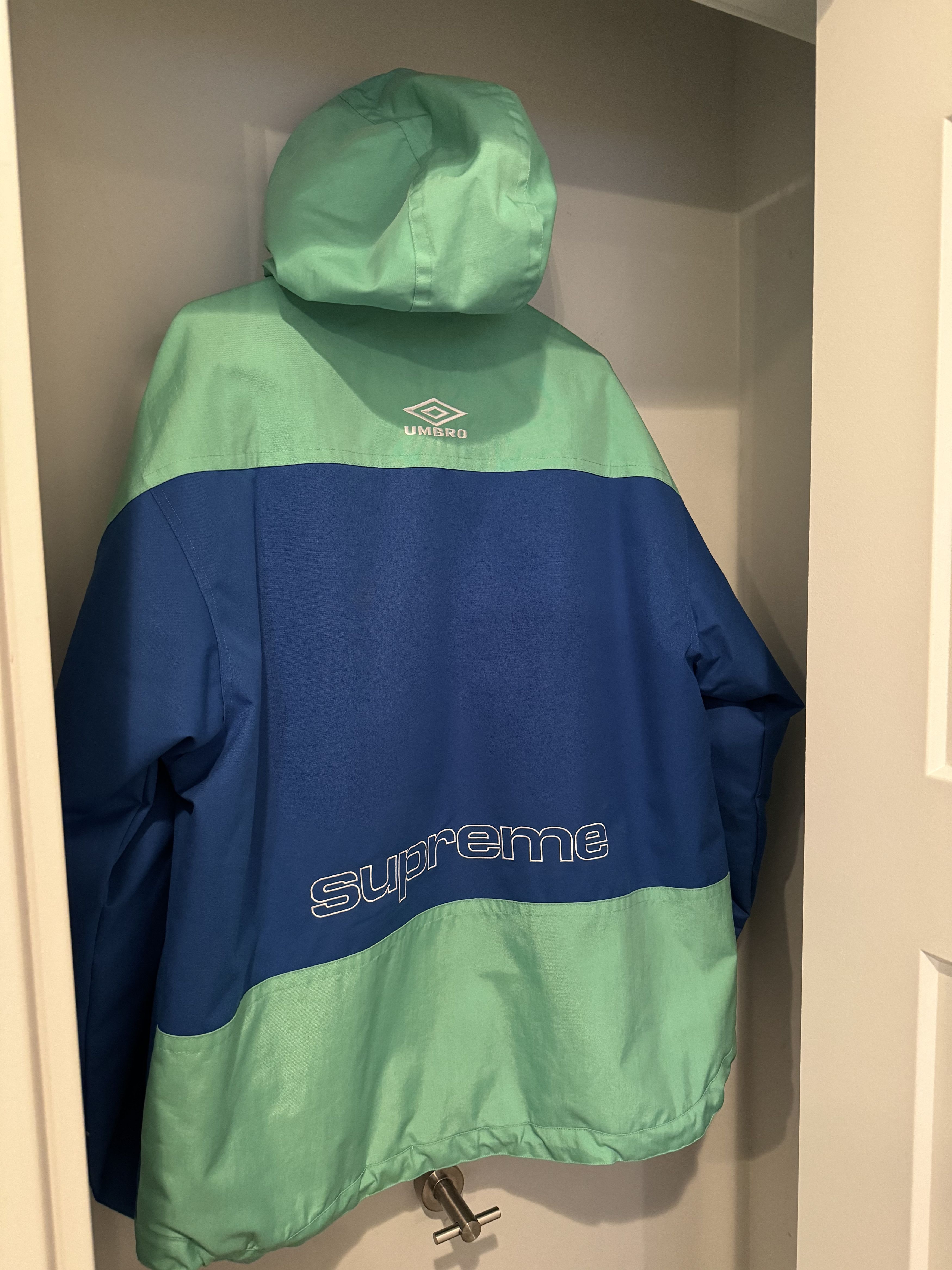 SUPREME®/UMBRO HOODED ANORAK Dark Purple Water Resistant