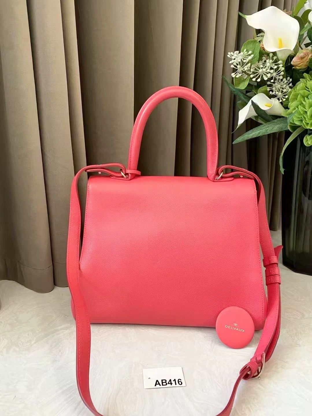 Delvaux Delvaux Brillant M 28x23x15 Mirror AB416 LikeNew Size ONE SIZE - 2 Thumbnail