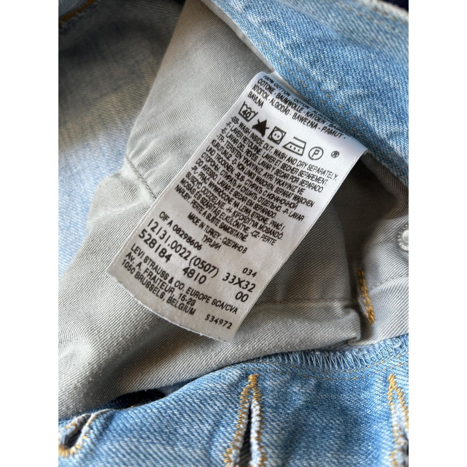 Levi's Levi's Engineered Jeans 0507 W33 L32 Rare Twisted Leg Y2K Size US 33 - 9 Thumbnail