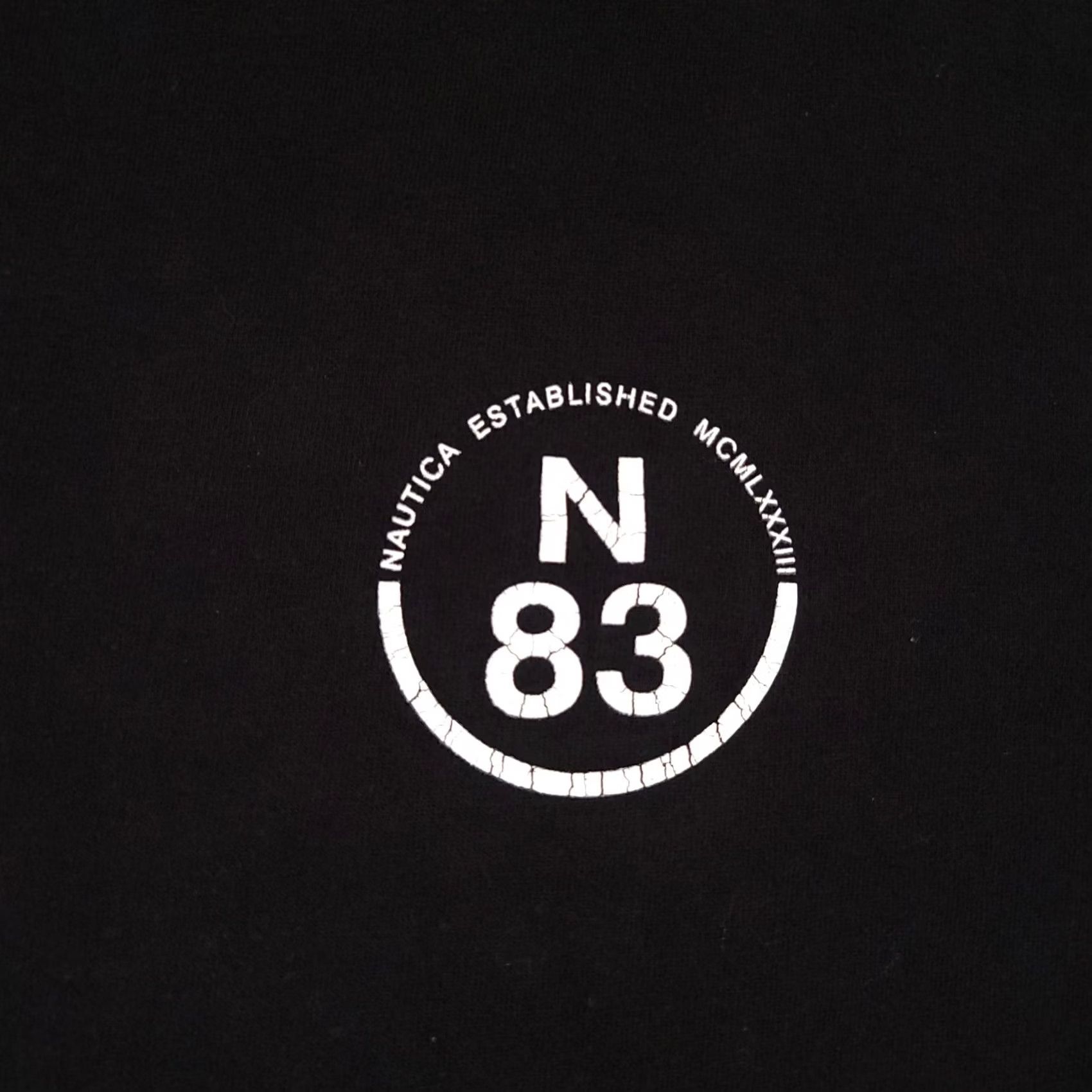 Nautica Nautica Competition Graphic T-Shirt Mens Large Black Sailing Double-Sided Size US L / EU 52-54 / 3 - 4 Thumbnail