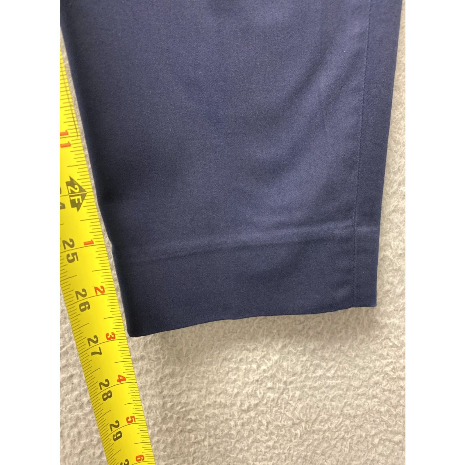 Banana Republic VINTAGE Banana Republic Women Pants Avalon Size 2 Ankle Wool Blue 2000s Size 26" / US 2 / IT 38 - 4 Thumbnail
