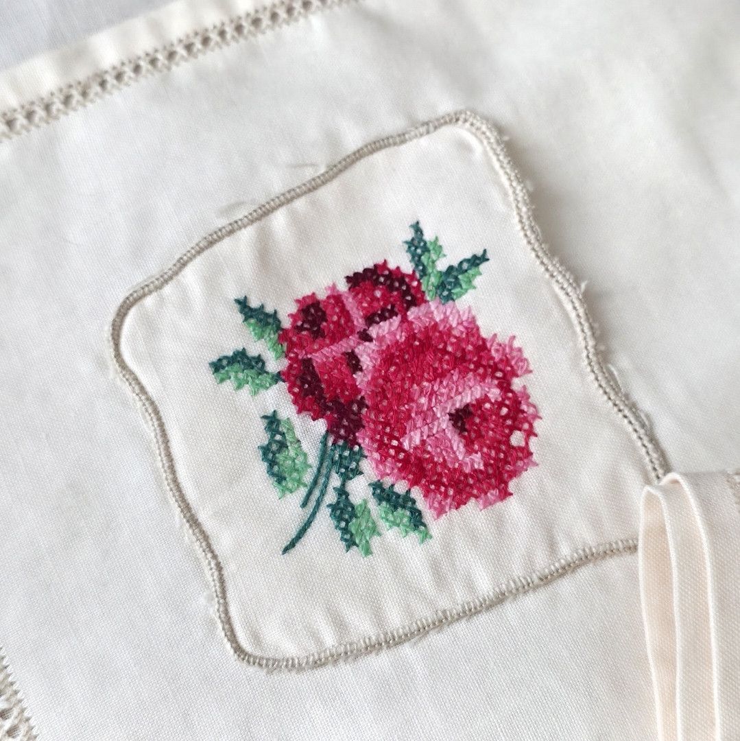 Vintage Vintage Linen Cotton Blend Napkin Set | 3 pcs Size ONE SIZE - 7 Thumbnail