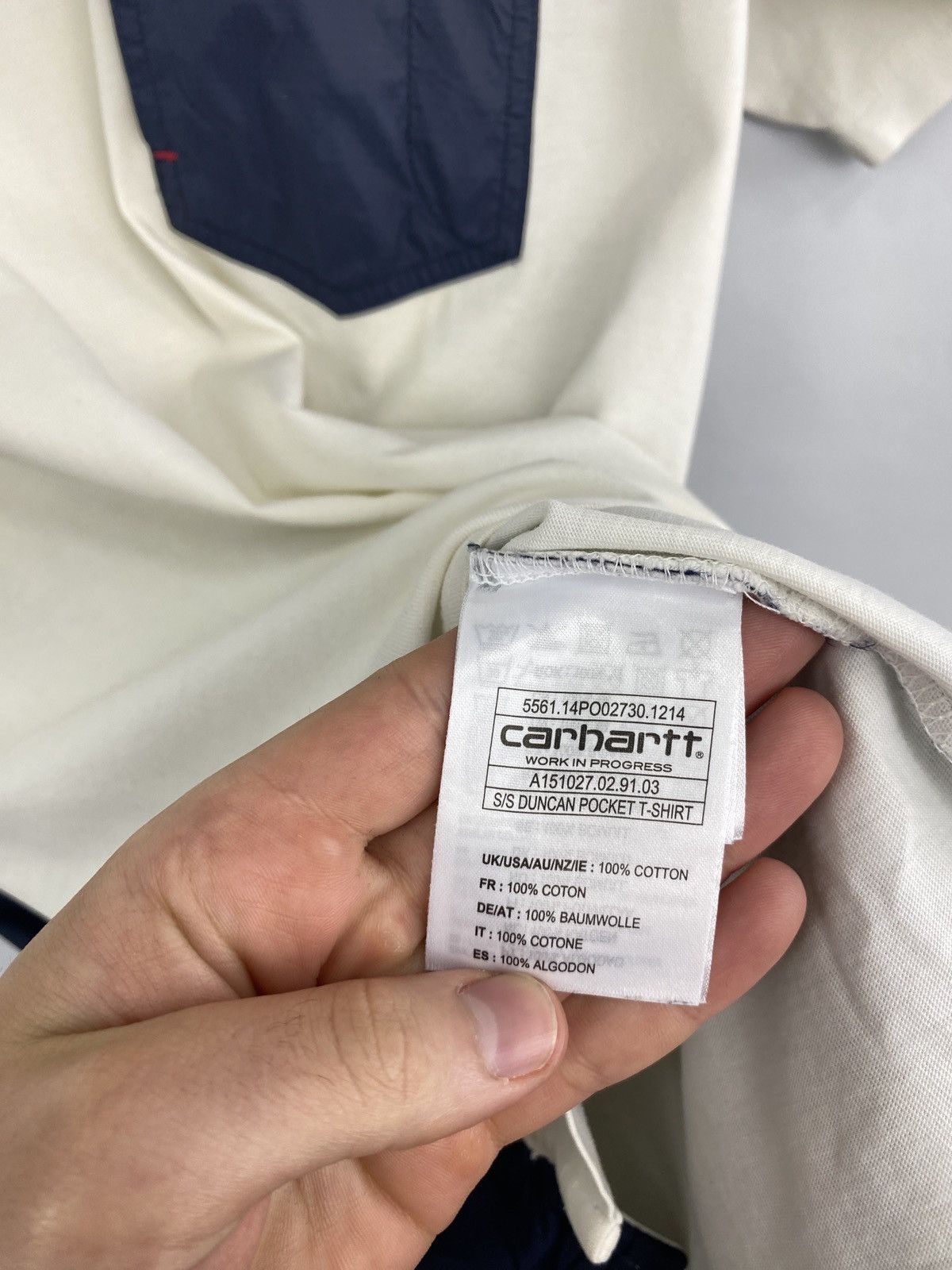 Carhartt Wip 🇺🇸 Vintage Carhartt Duncan Pocket Nylon T-Shirt Y2K Hype Size US M / EU 48-50 / 2 - 6 Thumbnail