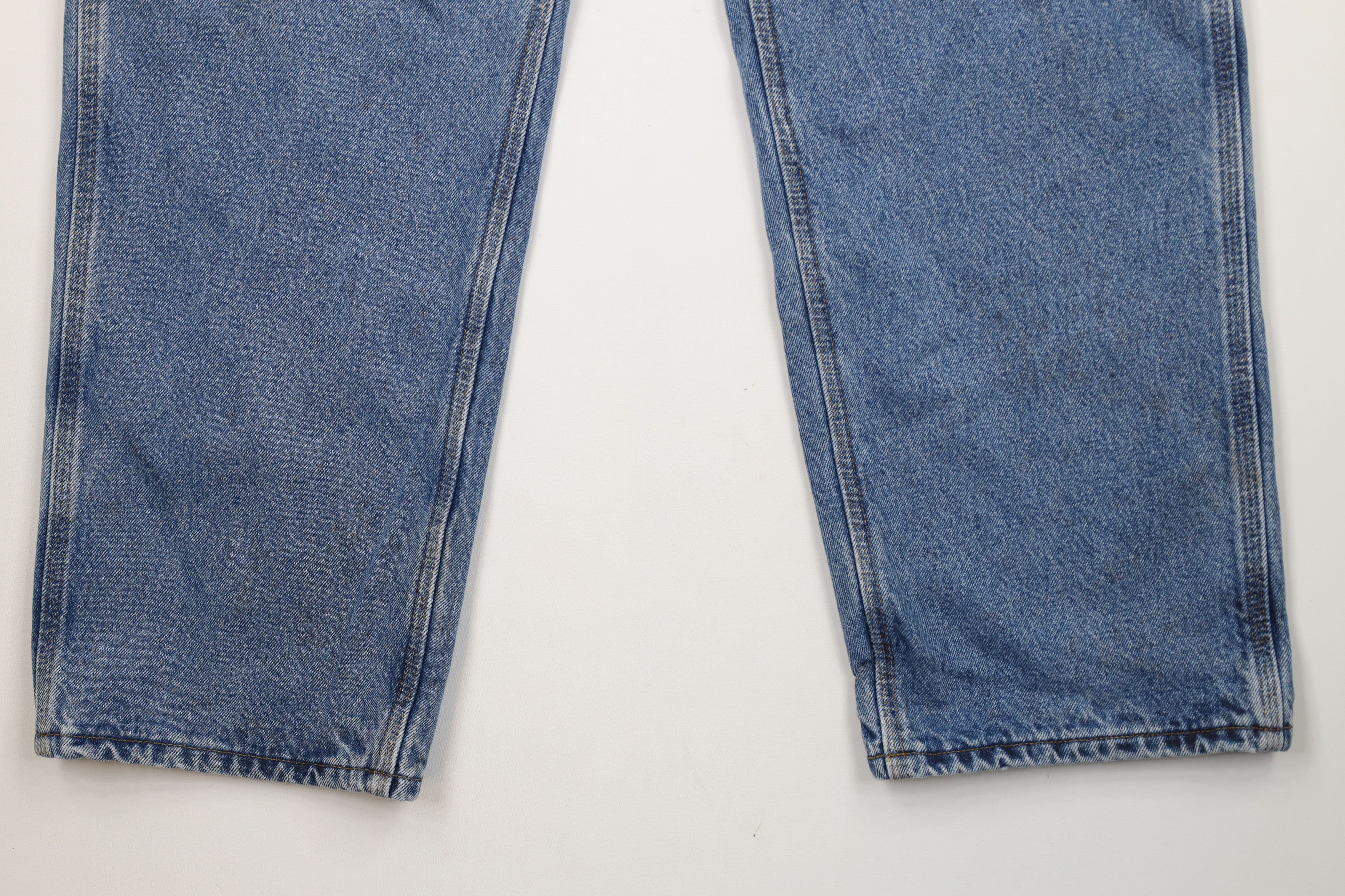 Carhartt × Vintage Vintage Carhartt Flannel Lined Relaxed Fit Wide Leg Jeans Size US 38 / EU 54 - 4 Thumbnail