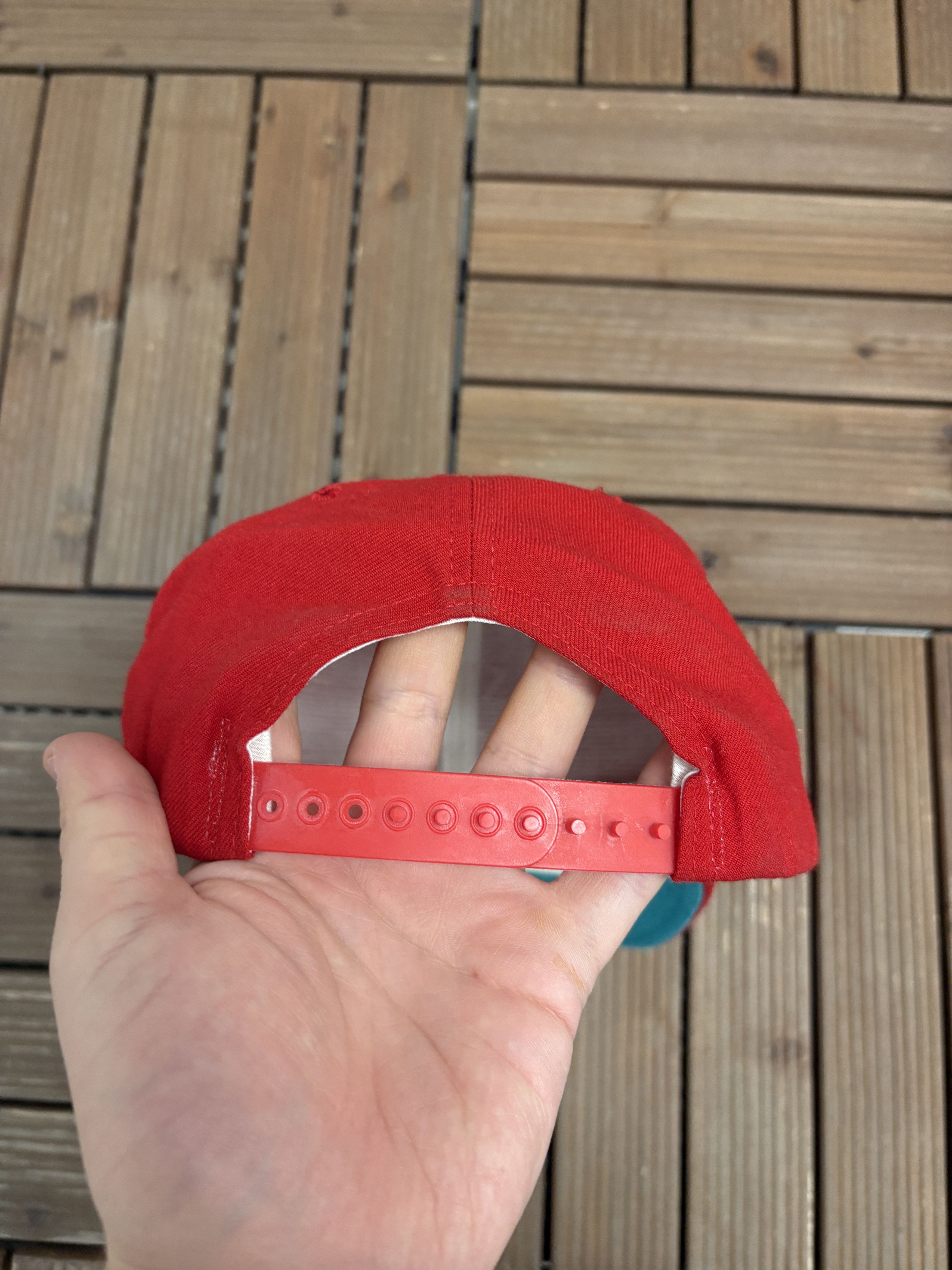 New Era × Vintage Philadelphia Phillies Vintage Red Snap Back Hat Cap Size ONE SIZE - 5 Thumbnail
