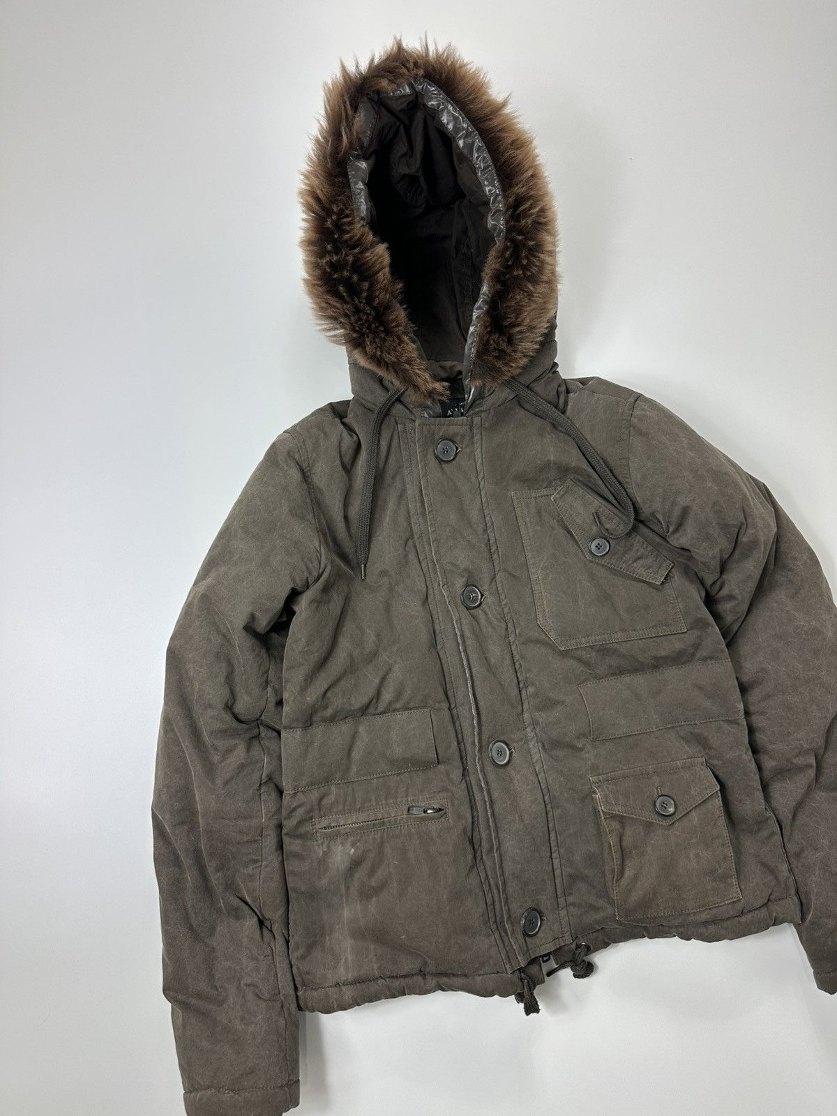 Allsaints Allsaints Faux Fur Bomber Jacket Women's Brown Size M / US 6-8 / IT 42-44 - 4 Thumbnail