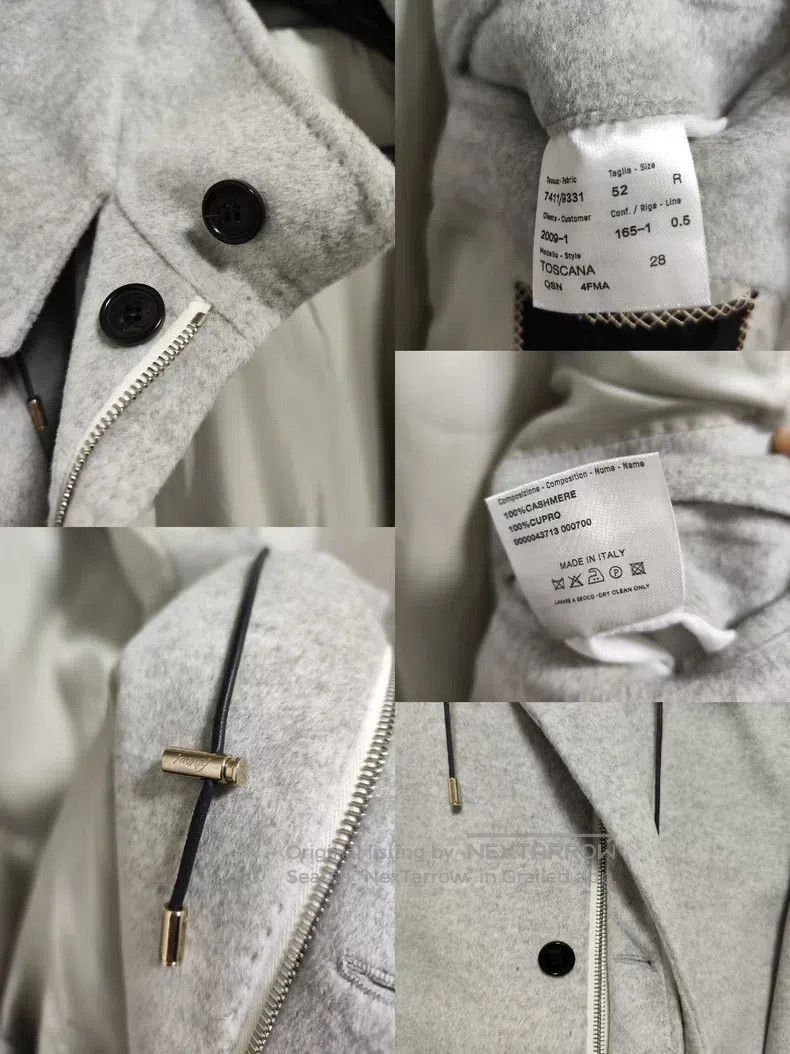 Brioni Brioni Cashmere mink collar long coat Size US L / EU 52-54 / 3 - 9 Thumbnail