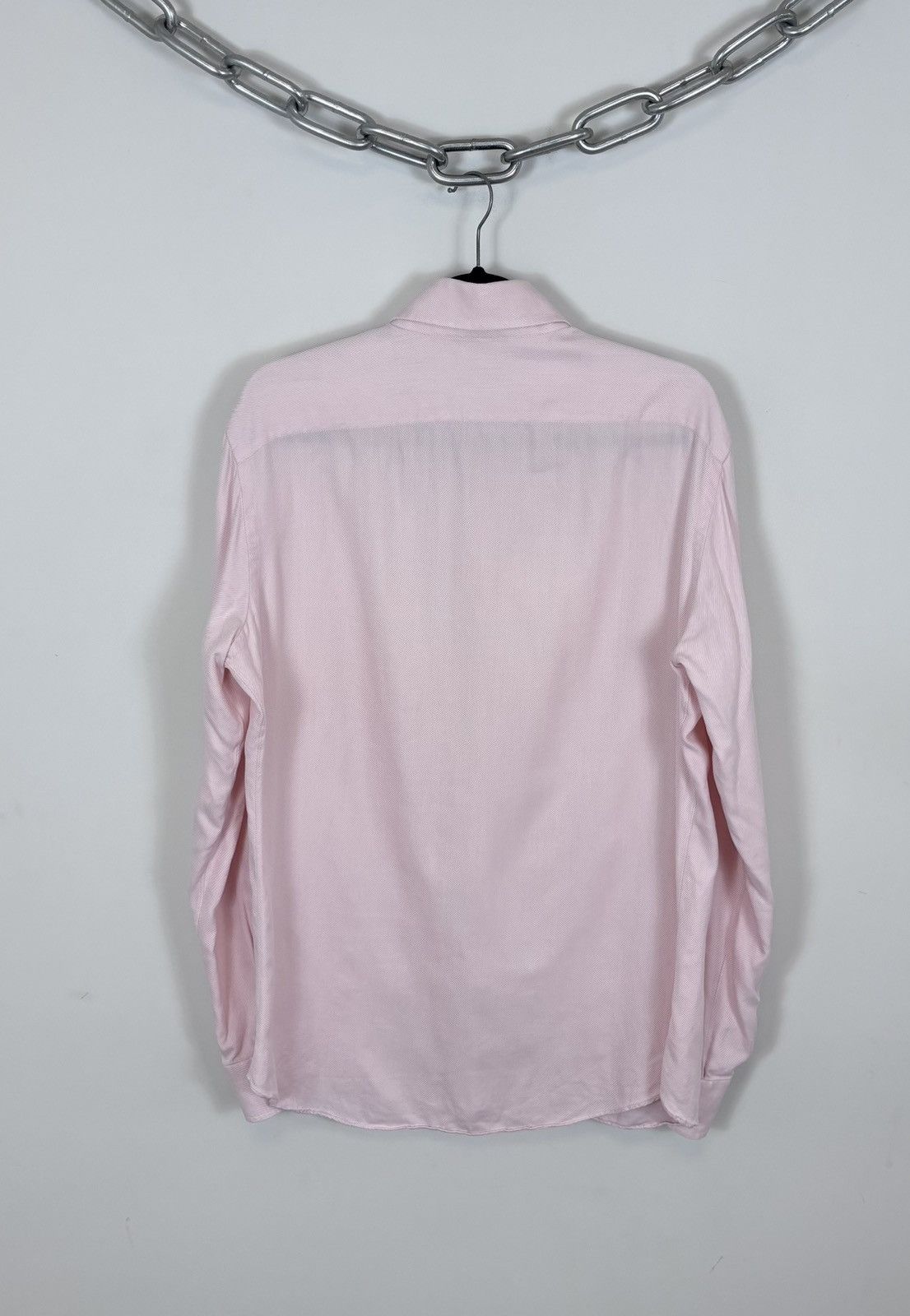 G. Inglese G. Inglese Men’s Pink Long Sleeve Button Up Shirt Size US L / EU 52-54 / 3 - 17 Thumbnail