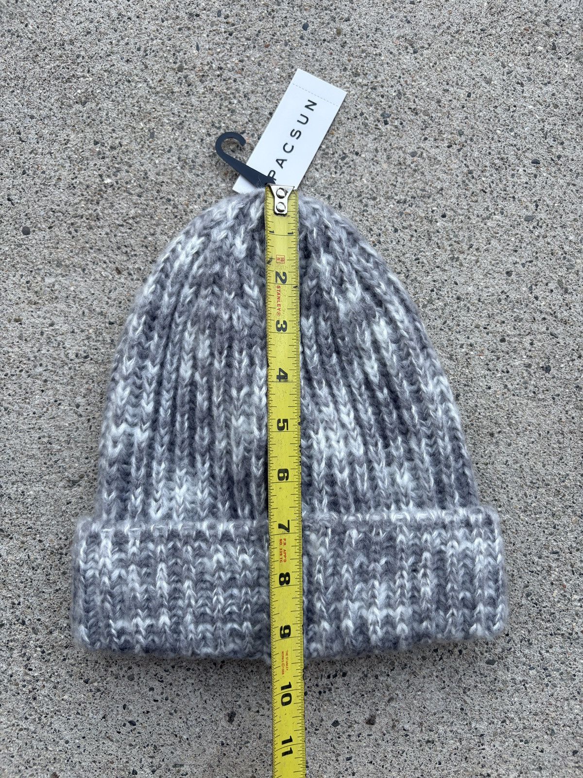 Pacsun Brand New Pacsun Light Grey Snow/Ski Knitted Beanie Size ONE SIZE - 4 Thumbnail