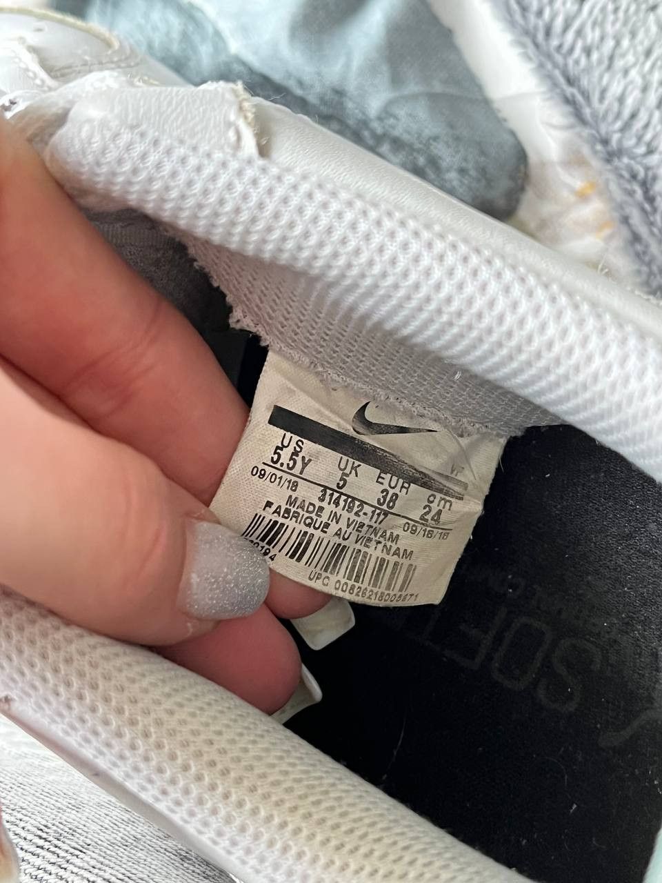 White's Boots Nike Air Force 1 Women's Shoes 38 Size Size US 8 / IT 38 - 4 Thumbnail