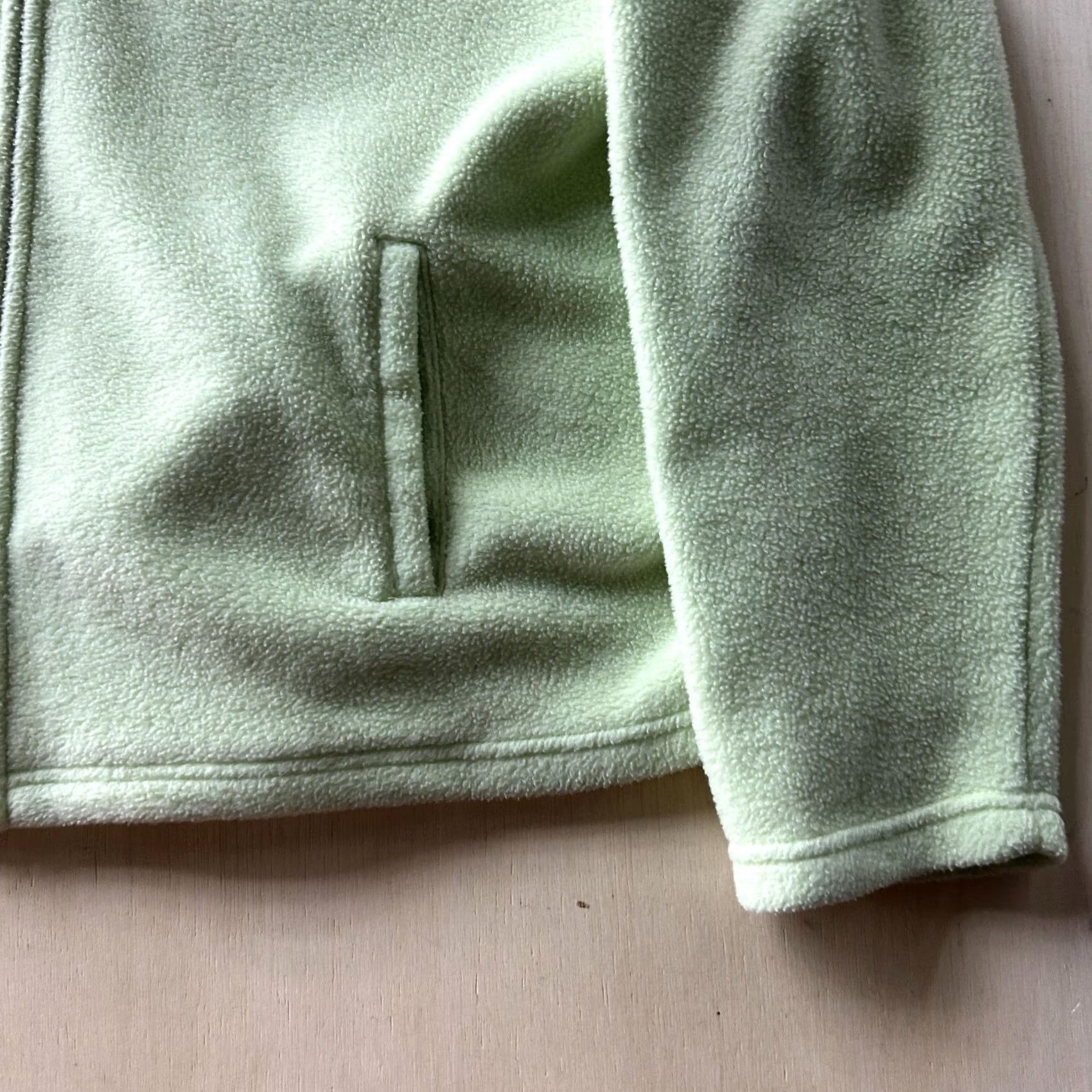 Vintage Y2K Sonoma Fleece Jacket Womens XL Green Hooded Full Zip Pockets Casual Size XL / US 12-14 / IT 48-50 - 2 Thumbnail