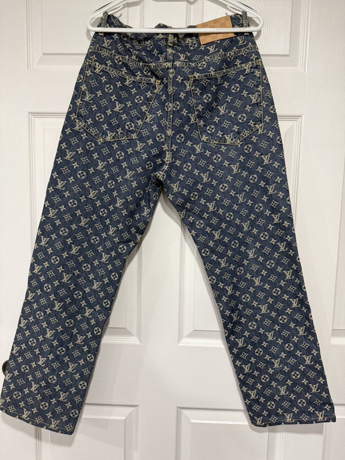 Monogram Denim Tailored Pants - Men - Ready-to-Wear | LOUIS