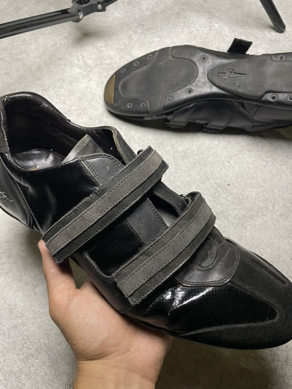 Paciotti Paciotti Death Opium LGB Punk Leather Sneakers If6Was9 Size US 8 / EU 41 - 10 Thumbnail
