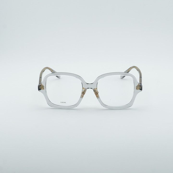 Loewe Loewe LW50070F 020 Eyeglasses Transparent Grey 52mm Square Size ONE SIZE - 2 Thumbnail