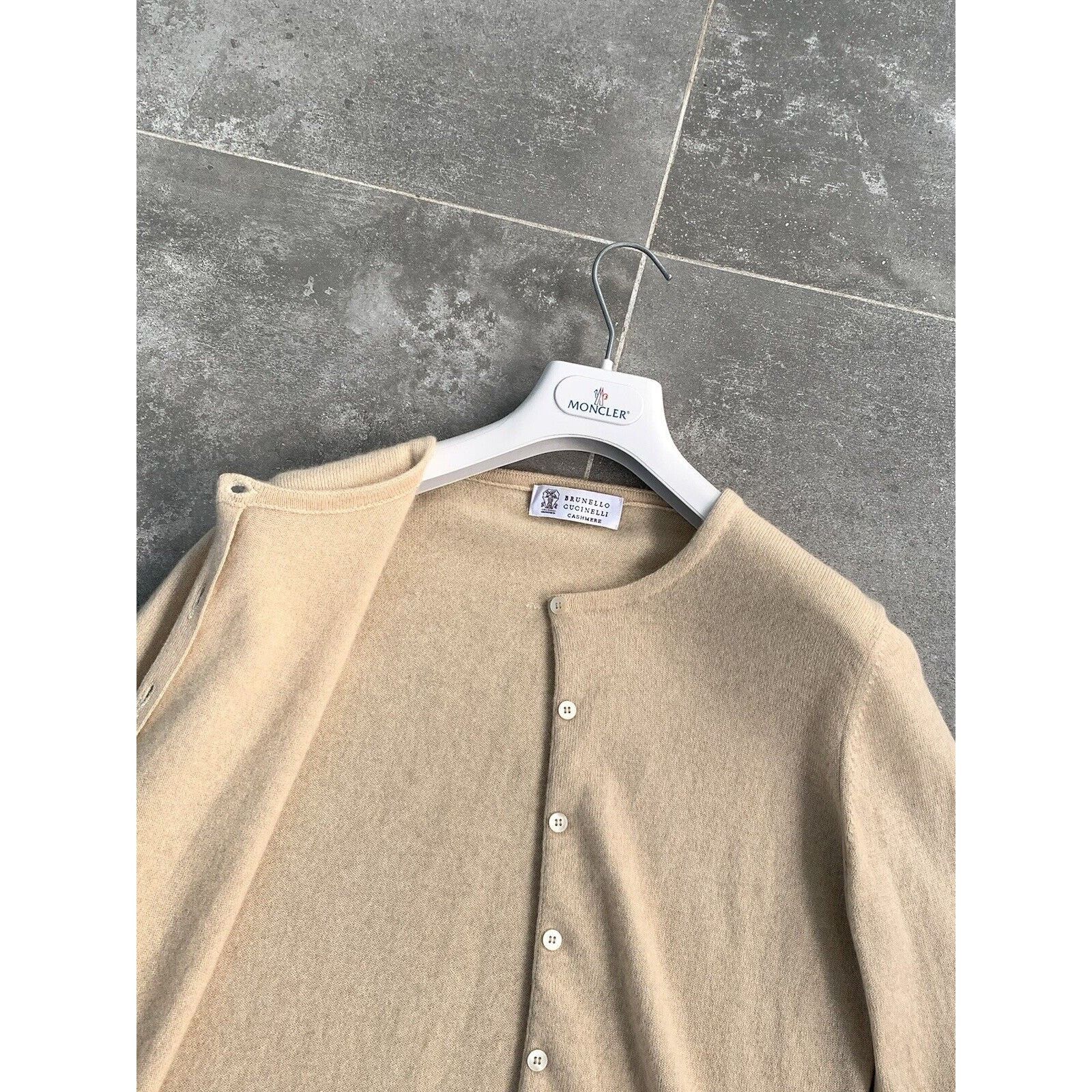 Brunello Cucinelli Women's BRUNELLO CUCINELLI CASHMERE Cardigan Sweater SZ S-M Size M / US 6-8 / IT 42-44 - 14 Thumbnail