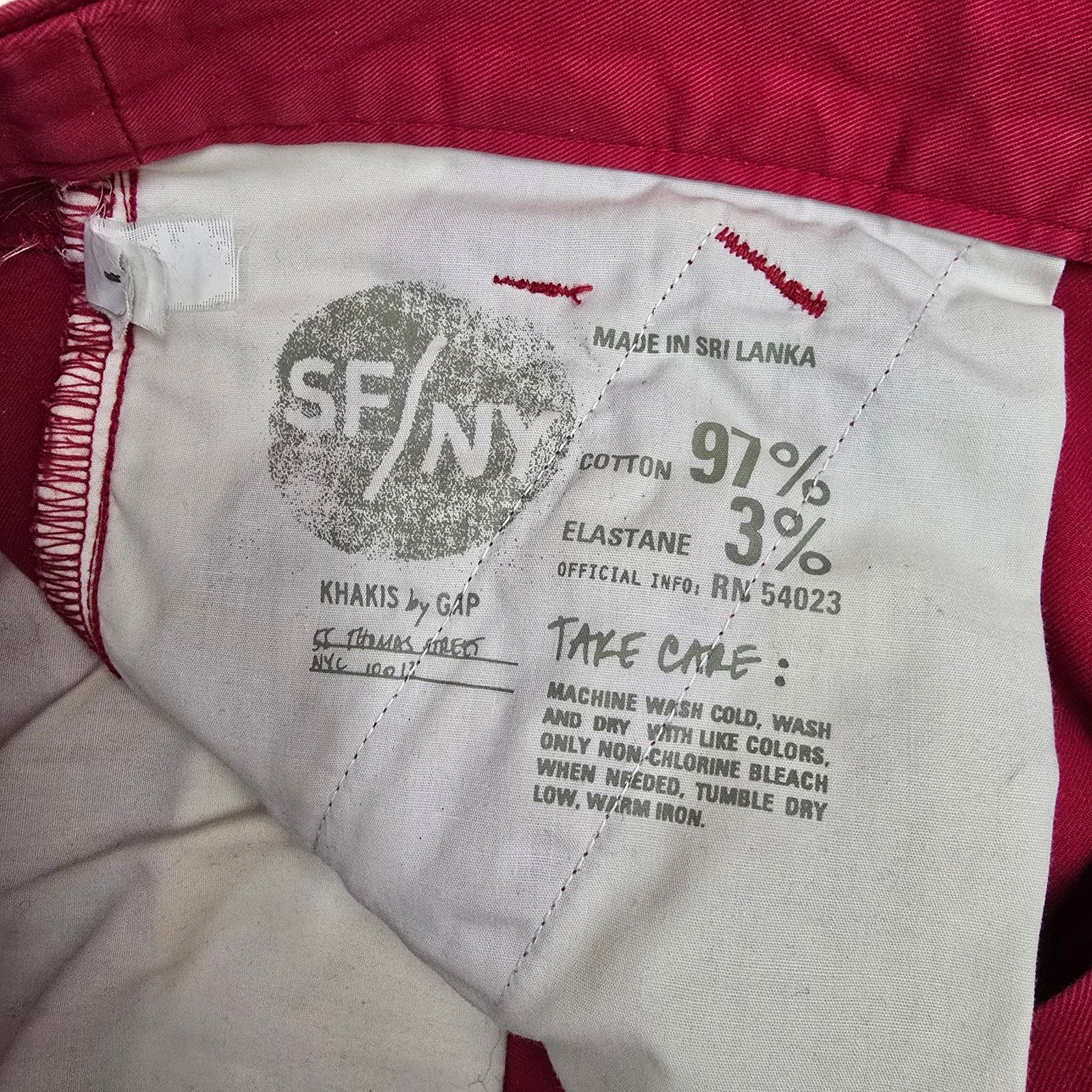 Gap Khakis by GAP Super Skinny Low Rise Jeans Zip Pocket Stretch Size 28" / US 6 / IT 42 - 9 Thumbnail