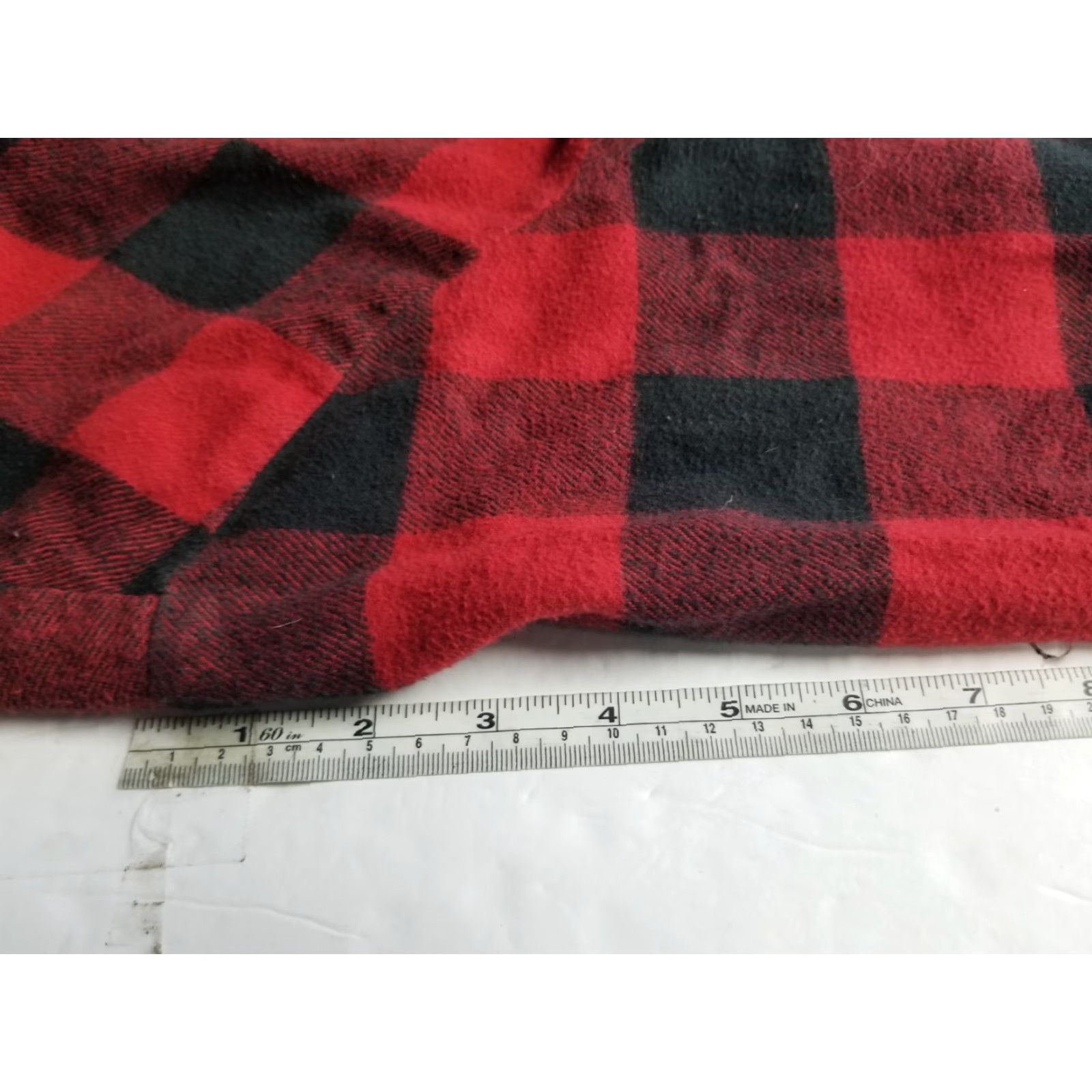 Madewell Madewell Shirt Womens Large Oversized Red Black Plaid Button Up Ladies Size L / US 10 / IT 46 - 7 Thumbnail