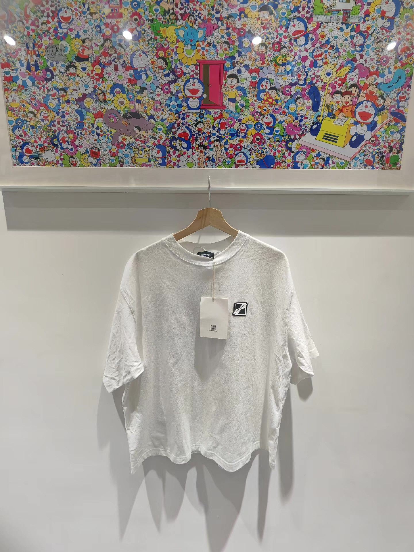 WE11DONE We11done Back Logo Print Short Sleeve Tee Q15 Size US S / EU 44-46 / 1 - 2 Thumbnail