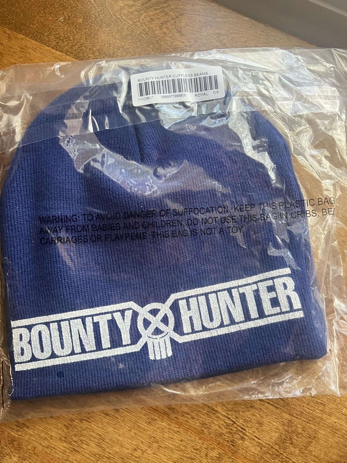 Supreme Supreme Bounty Hunter Blue Beanie FW23 | Grailed