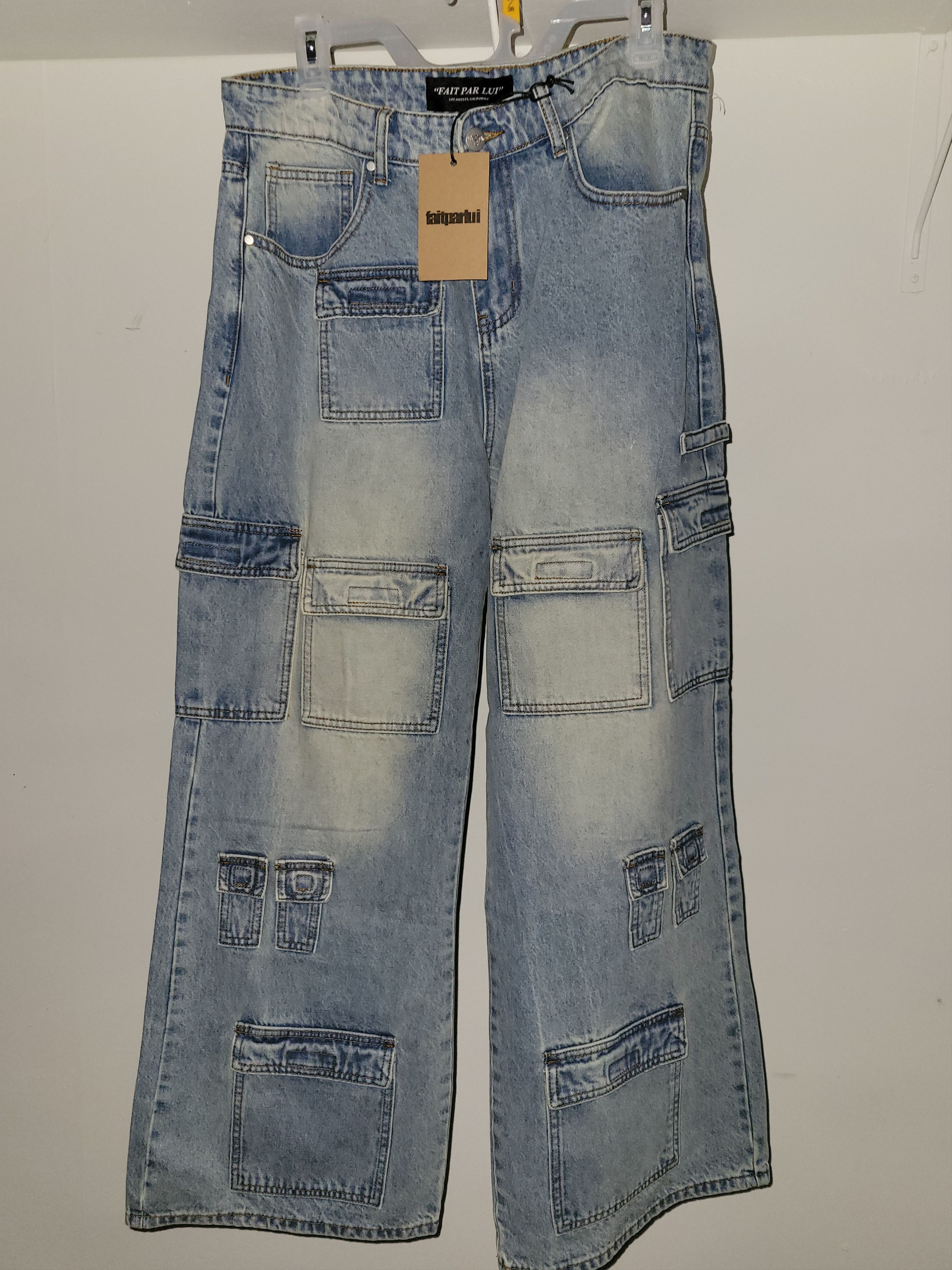 Other Lesdemonsportent Bleu Cargo Denim Size US 30 / EU 46 - 1 Preview