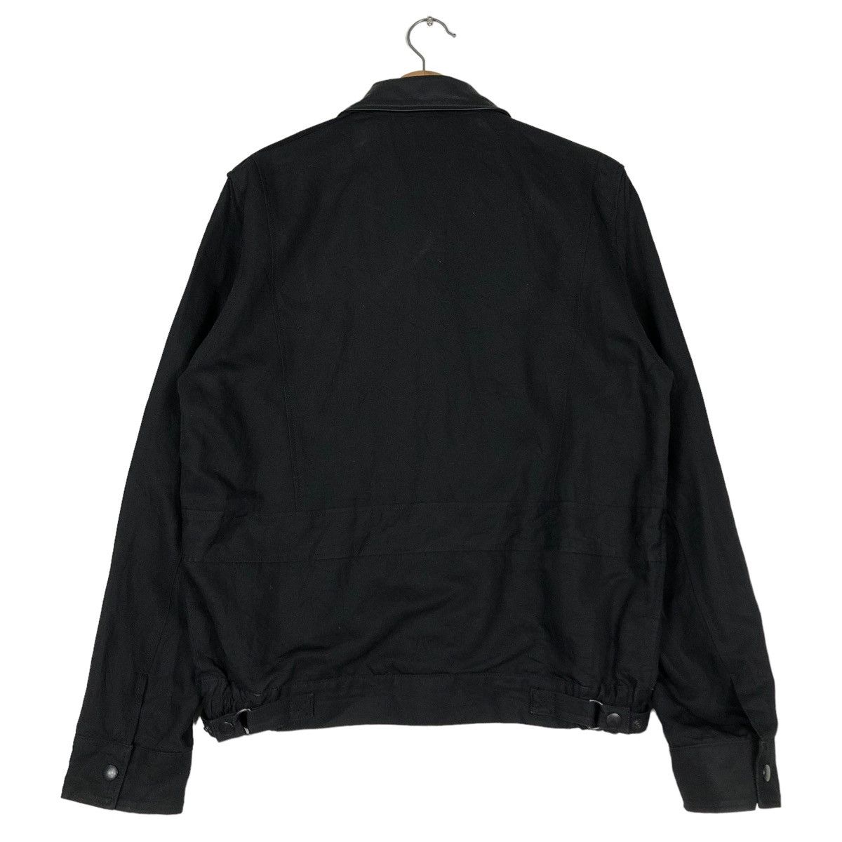 Japanese Brand BIKER JACKET LEATHER POCKET VIRUS JAPAN ISSEY MIYAKE DESIGN Size US S / EU 44-46 / 1 - 8 Thumbnail