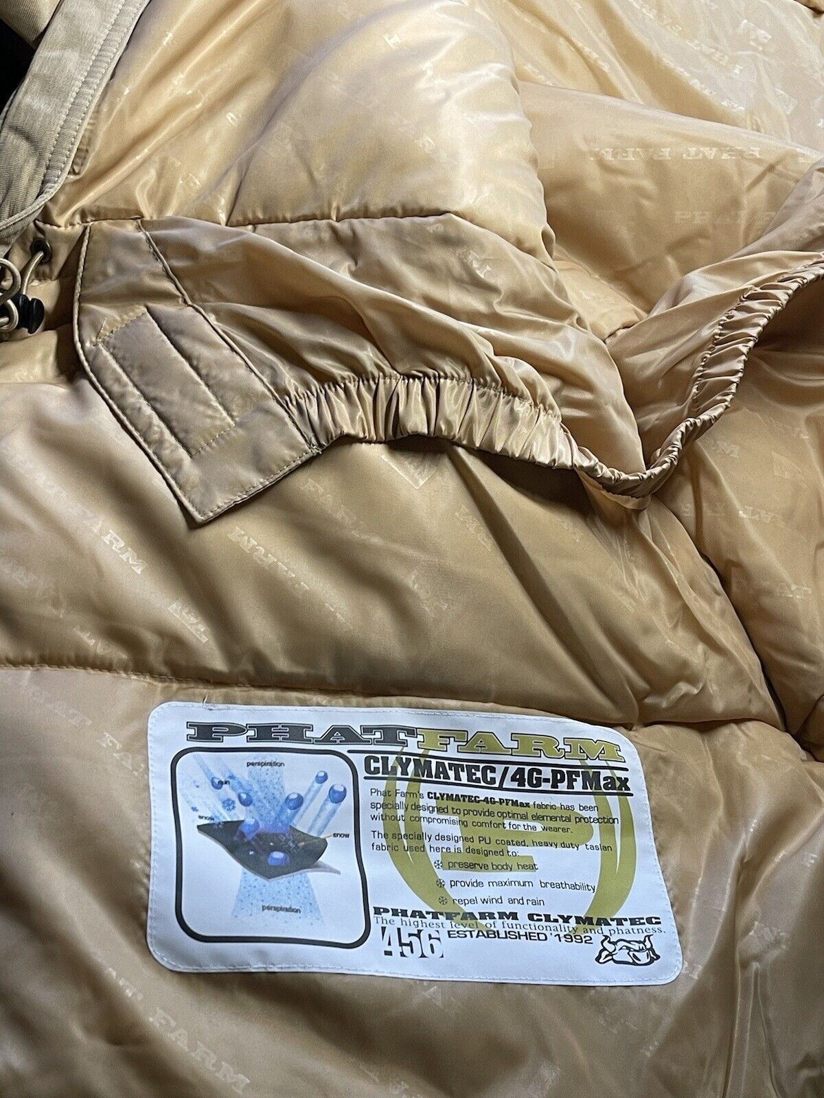 Phat Farm Phat Farm Mens Jacket puffer Clymatec 456/ 4G-PFMax Size US XXL / EU 58 / 5 - 19 Thumbnail