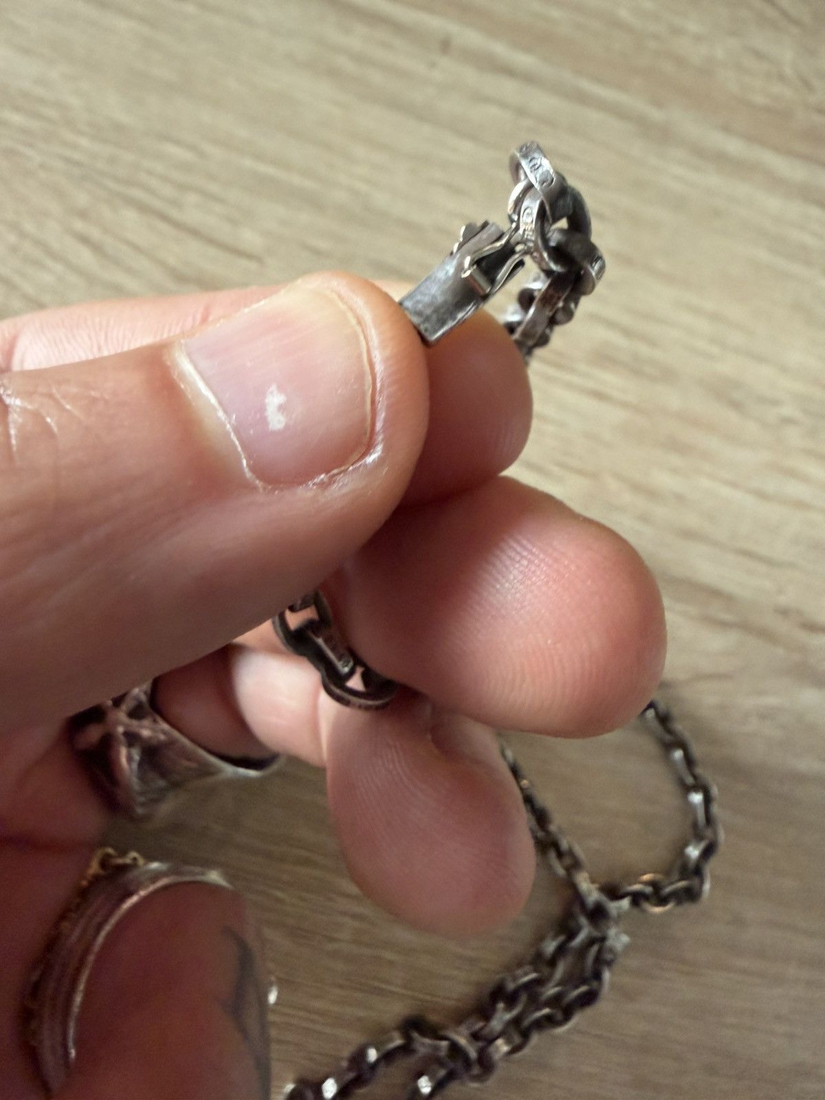 Chrome Hearts Chrome Hearts Large "XS" Filigree Pendant + paper chain Size ONE SIZE - 8 Thumbnail