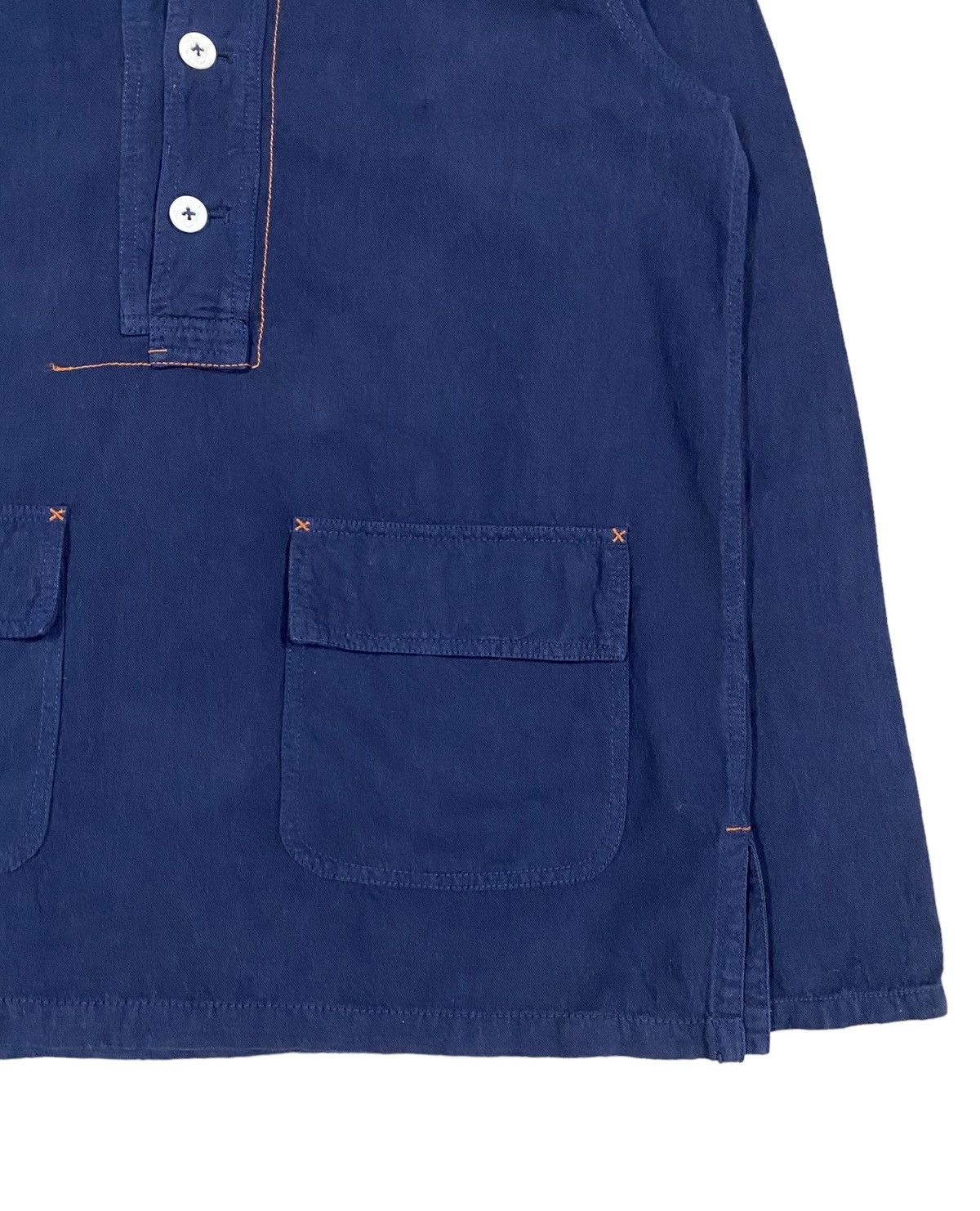 Indigo Vtg🔥Niko And…Pullover Anorak Workers Indigo Jacket Size US L / EU 52-54 / 3 - 6 Thumbnail