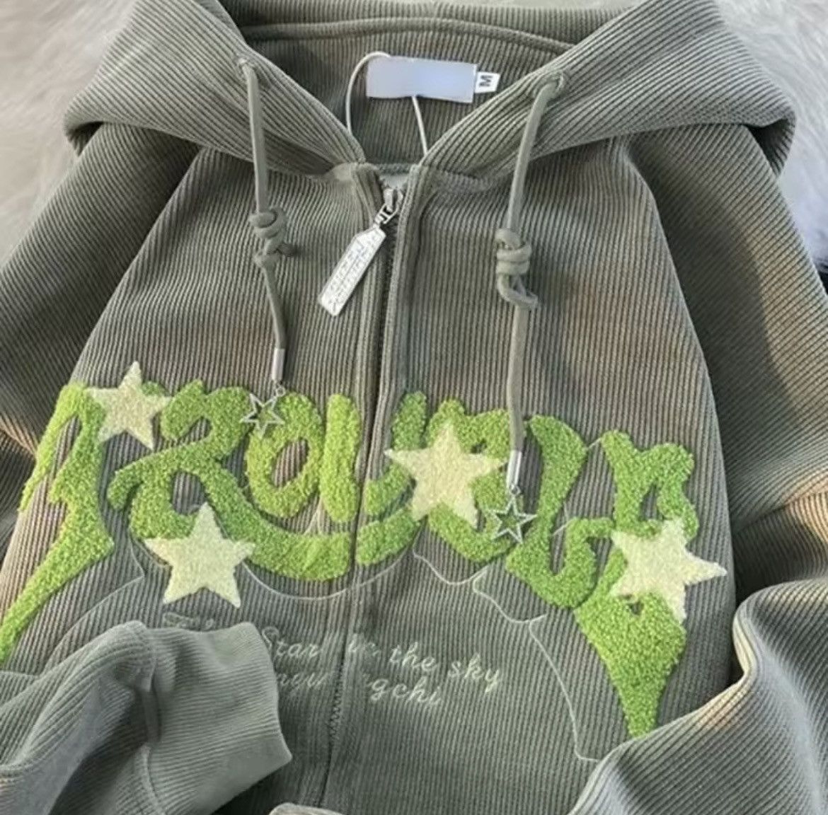 Other Y2K Unisex Retro Embroidered Zip-Up Hoodie Jacket S to XXL Size S / US 4 / IT 40 - 4 Thumbnail