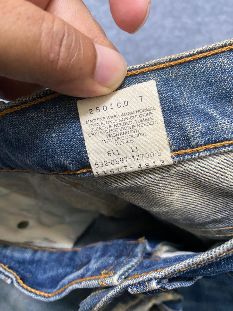 If Six Was Nine Vintage 90s Levis 517 Bootcut Distressed Denim Size US 28 / EU 44 - 20 Thumbnail
