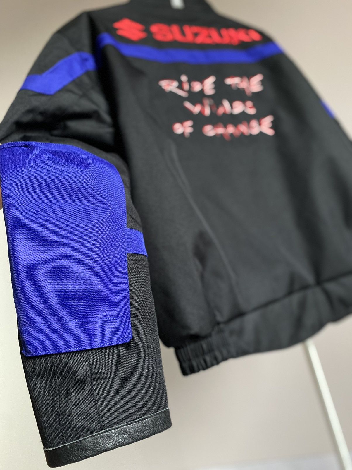 Vintage Vintage Suzuki Racing Jacket Coat Big Logo Size US XL / EU 56 / 4 - 13 Thumbnail