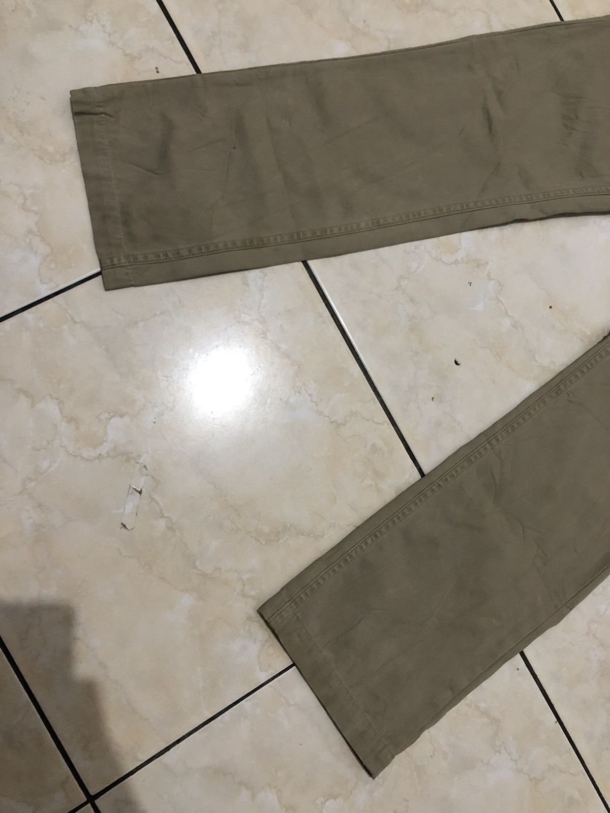 Hysteric Glamour Rare Hysteric Glamour Original Work Wear Chinos Khaki Beige Size US 33 - 2 Thumbnail