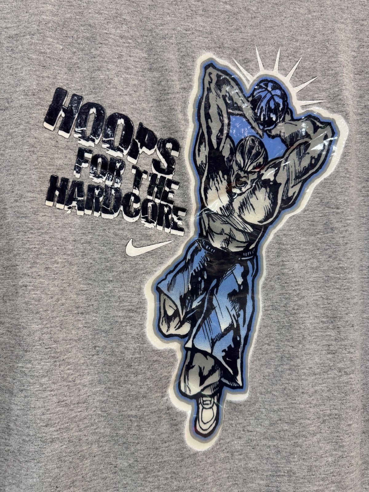 Nike Vintage 2000’s Nike Basketball T-Shirt Size US XL / EU 56 / 4 - 4 Thumbnail