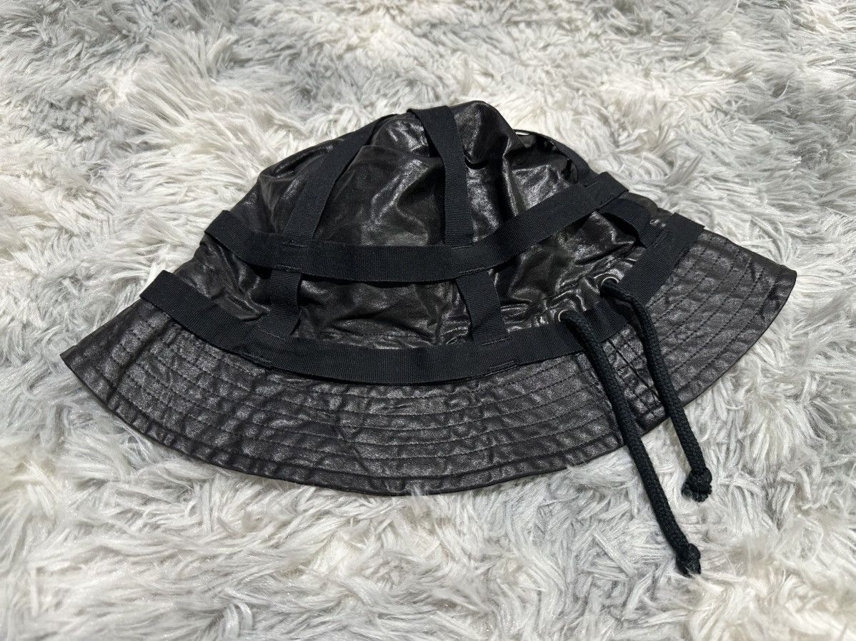 Dries Van Noten 🔥Rare Archived Dries Van Noten Waxed Cage Bucket Hat Size ONE SIZE - 2 Thumbnail