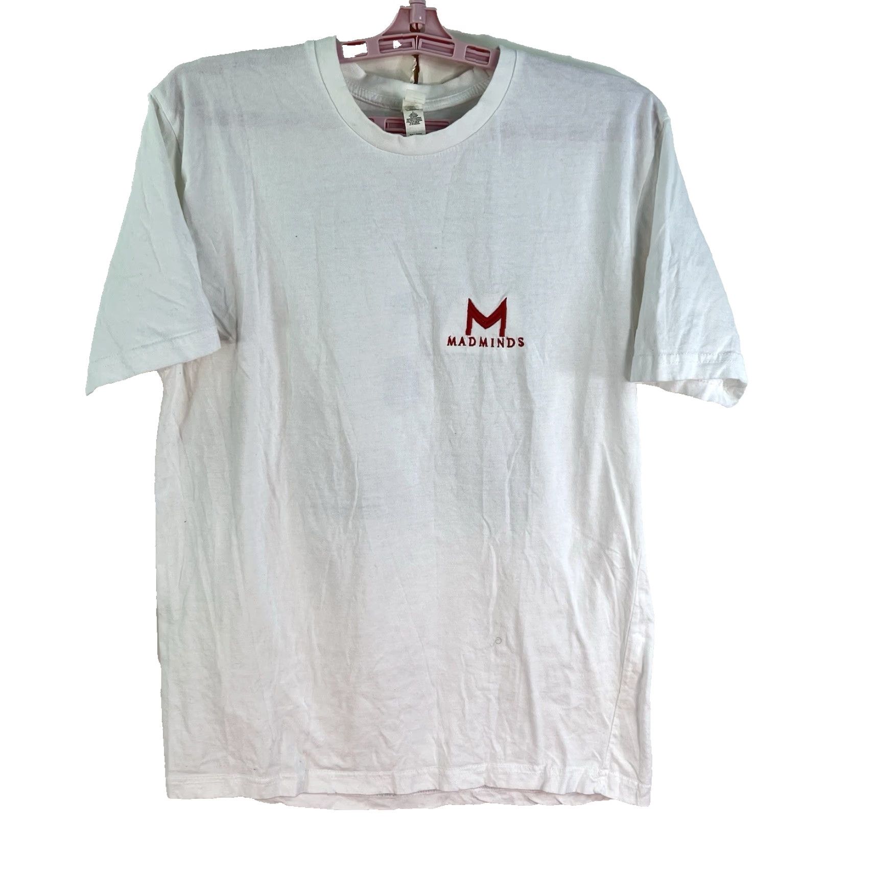 Vintage VINTAGE Mad Minds Takeover Concert NJ 2022 T-Shirt Adult Large White Music Band Graphic Print Men Size US L / EU 52-54 / 3 - 2 Thumbnail