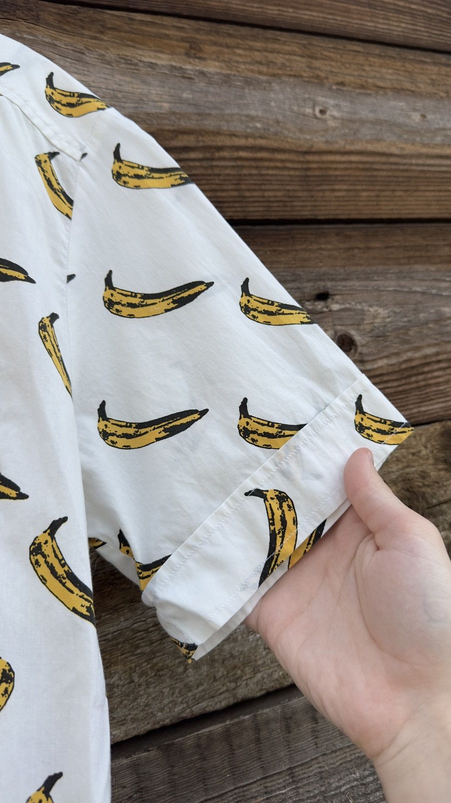 Other 90s J'S Extē Ittierre All-Over Banana Pop Art Print Shirt Size US L / EU 52-54 / 3 - 6 Thumbnail