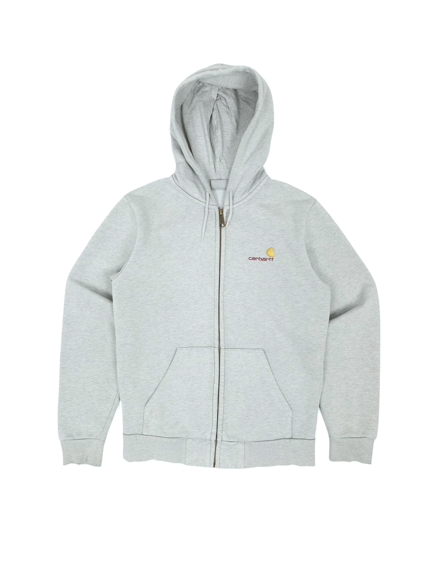 Carhartt 💎 Vintage Y2K Carhartt Gray Sweatshirt Hoodie Logo Basic Size US S / EU 44-46 / 1 - 1 Thumbnail