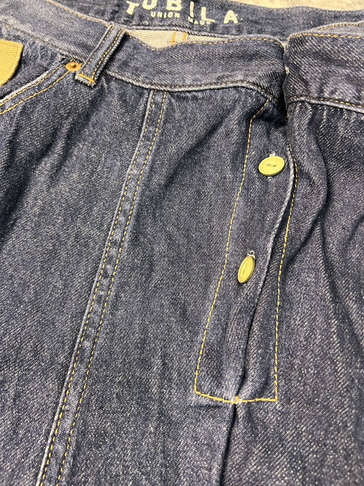 Third & Army Tobila Made in Japan Rework Army Denim Jort Size US 32 / EU 48 - 8 Thumbnail