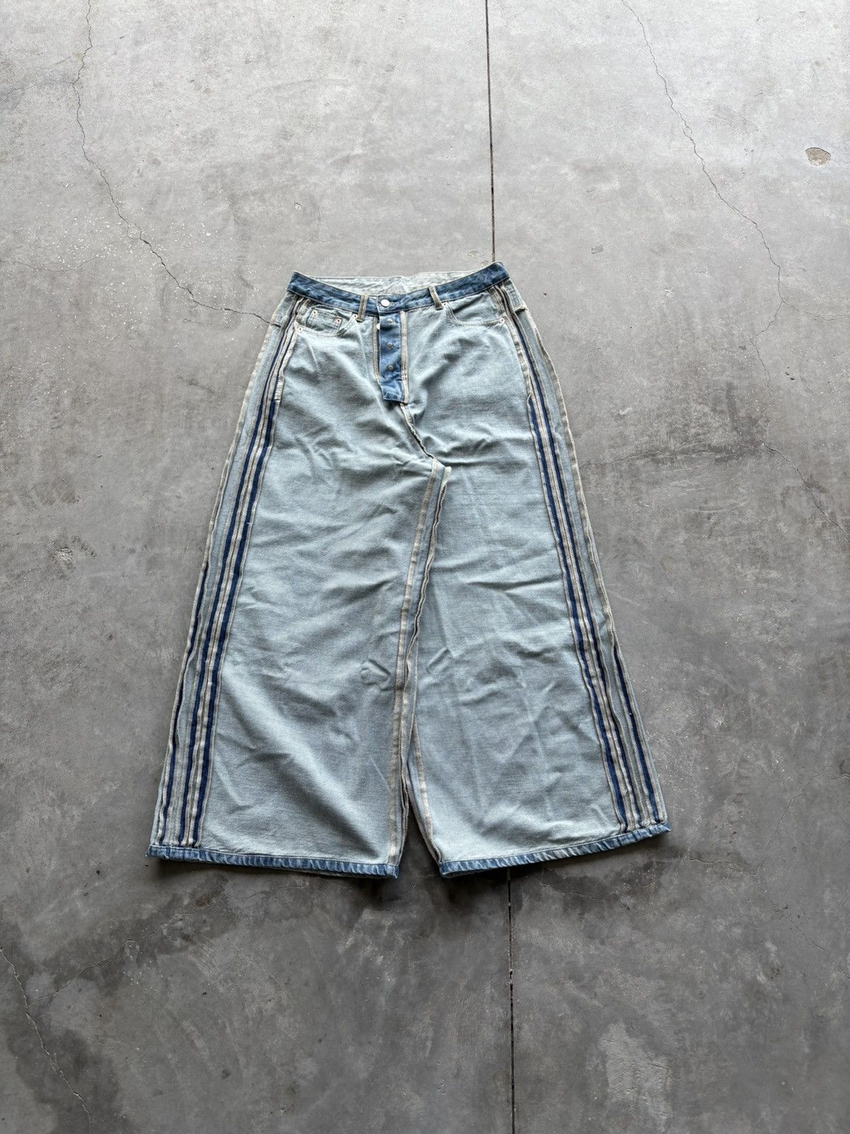 Other Wide-Leg Denim Pants - Structured Silhouette Size US 33 - 1 Thumbnail