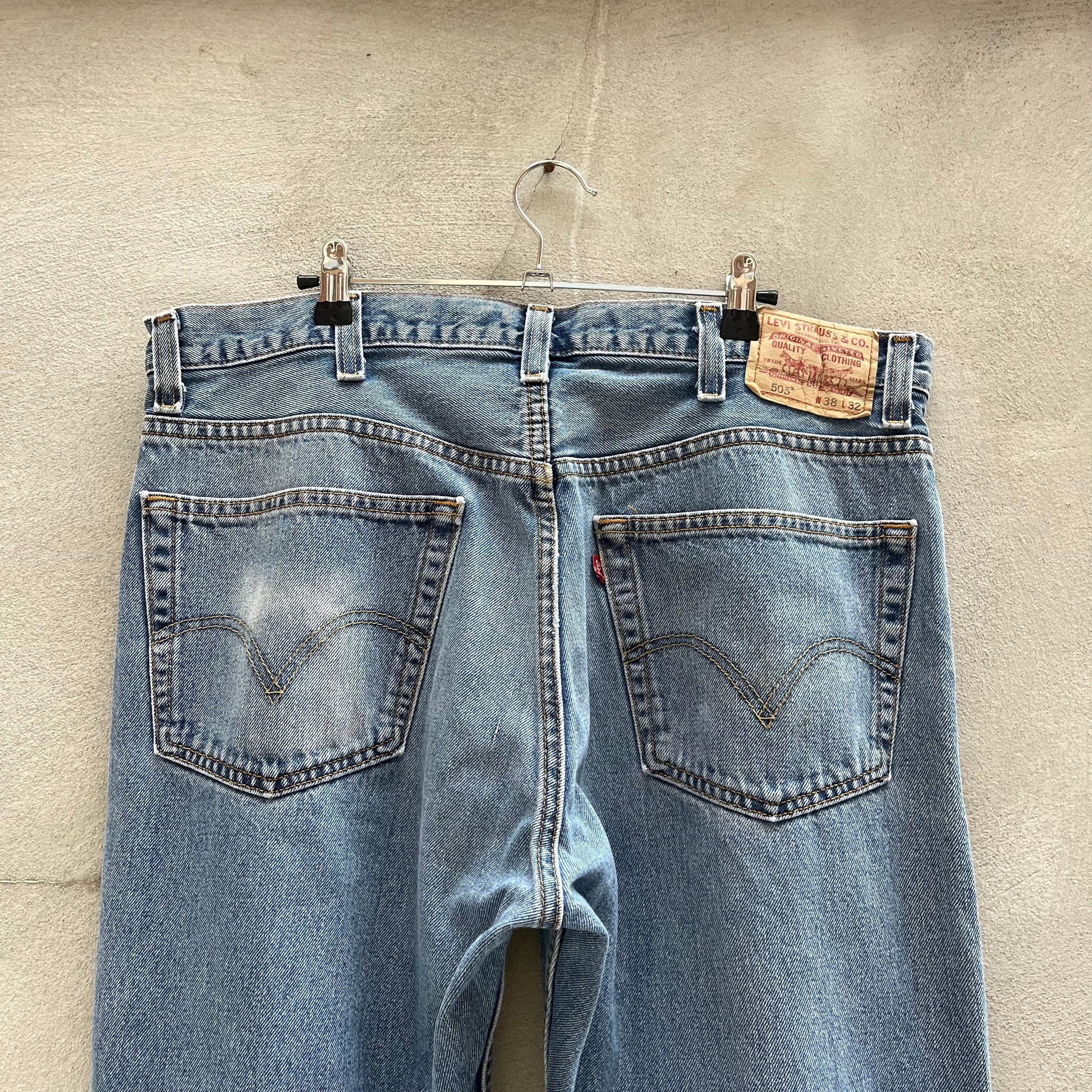 Levi's × Vintage Vintage Levi's 505 Denim Jeans Size US 38 / EU 54 - 4 Thumbnail