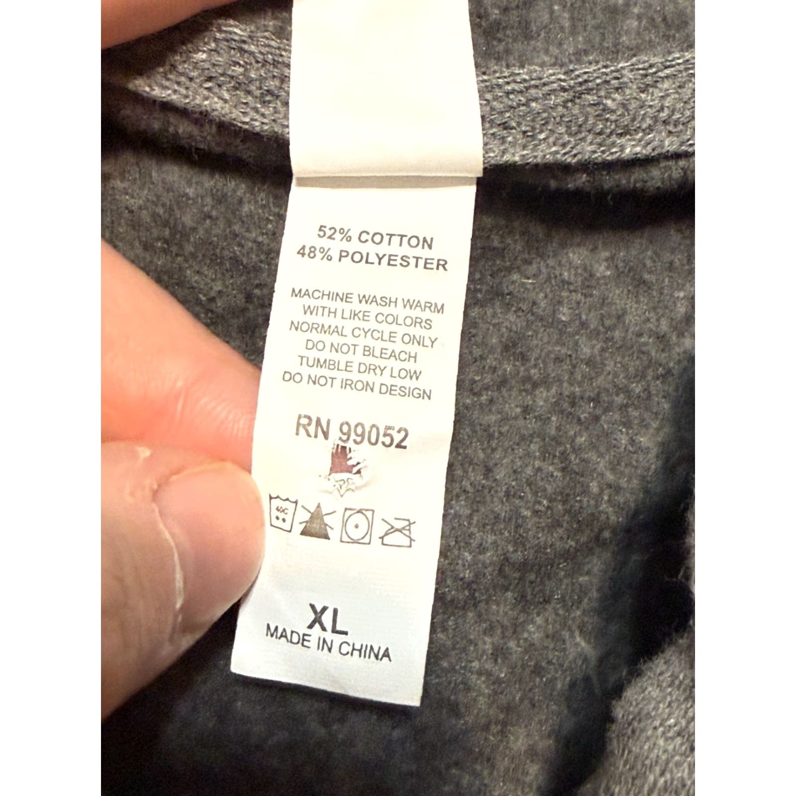 Vintage Independent Trading Company Sweatshirt Womens XL Gray White Midwest Made Size XL / US 12-14 / IT 48-50 - 5 Thumbnail