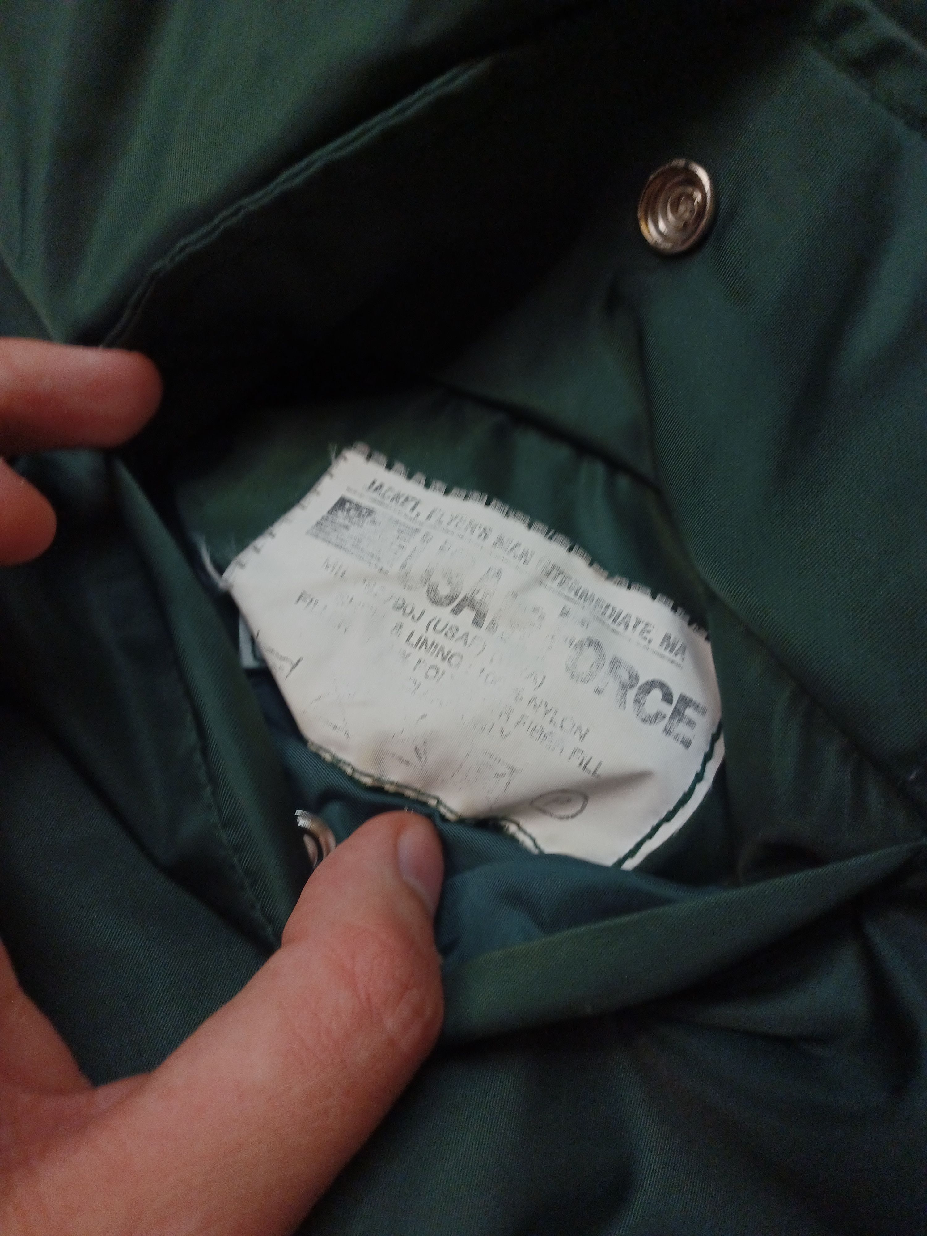 Vintage Vintage MA1 Bomber Jacket Size US L / EU 52-54 / 3 - 6 Thumbnail