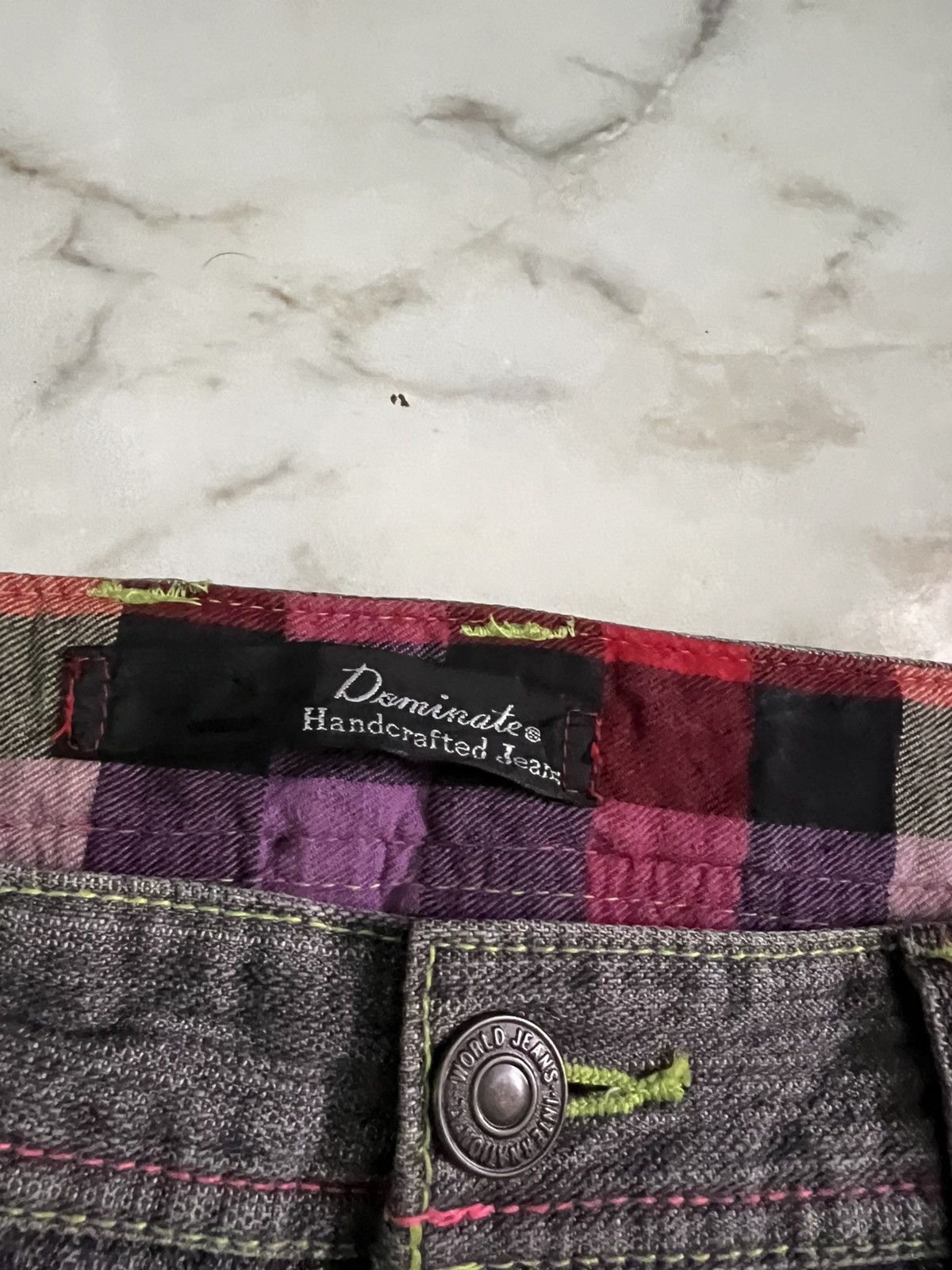 Hysteric Glamour × If Six Was Nine × Japanese Brand 💥Baggy💥Vintage 90’s Style Dominate Handcrafted Jean Size US 33 - 7 Thumbnail