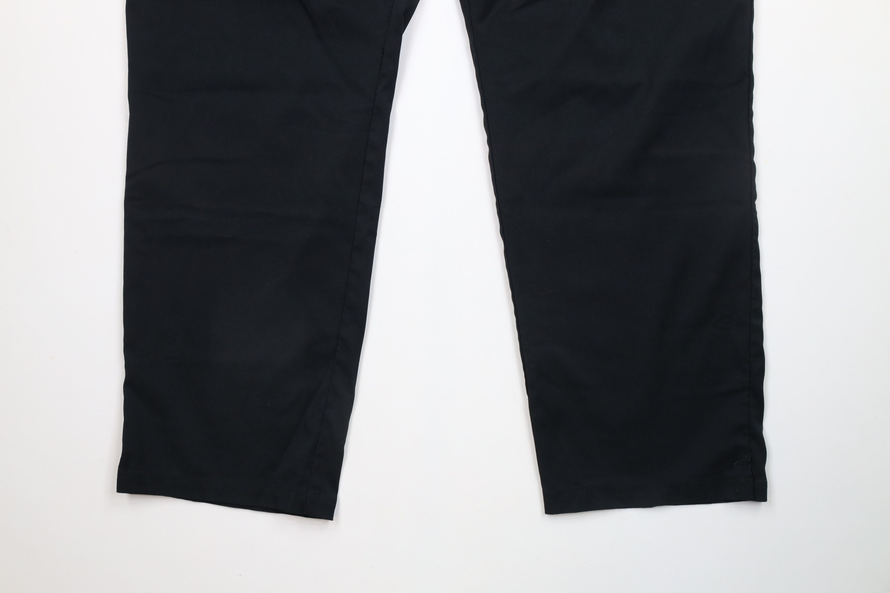 Nike × Vintage Nike Golf Wide Leg Stretch Tech Golfing Chino Pants Black Size US 42 / EU 58 - 4 Thumbnail