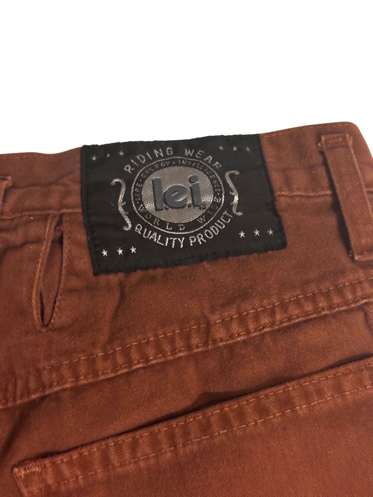 L.E.I. Women’s brown jean shorts.wp1207 Size 25" / US 0 / IT 36 - 8 Thumbnail