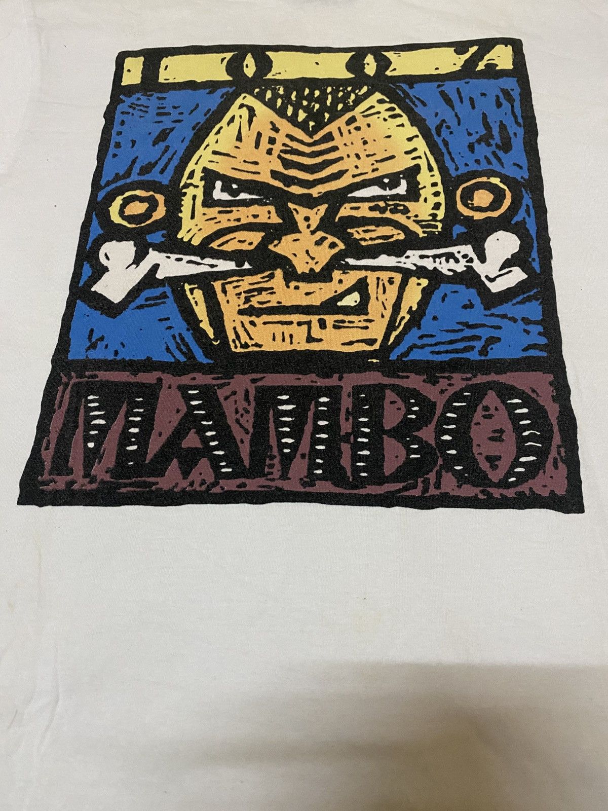 Mambo Australia Back To Primitve Big Logo T Shirt