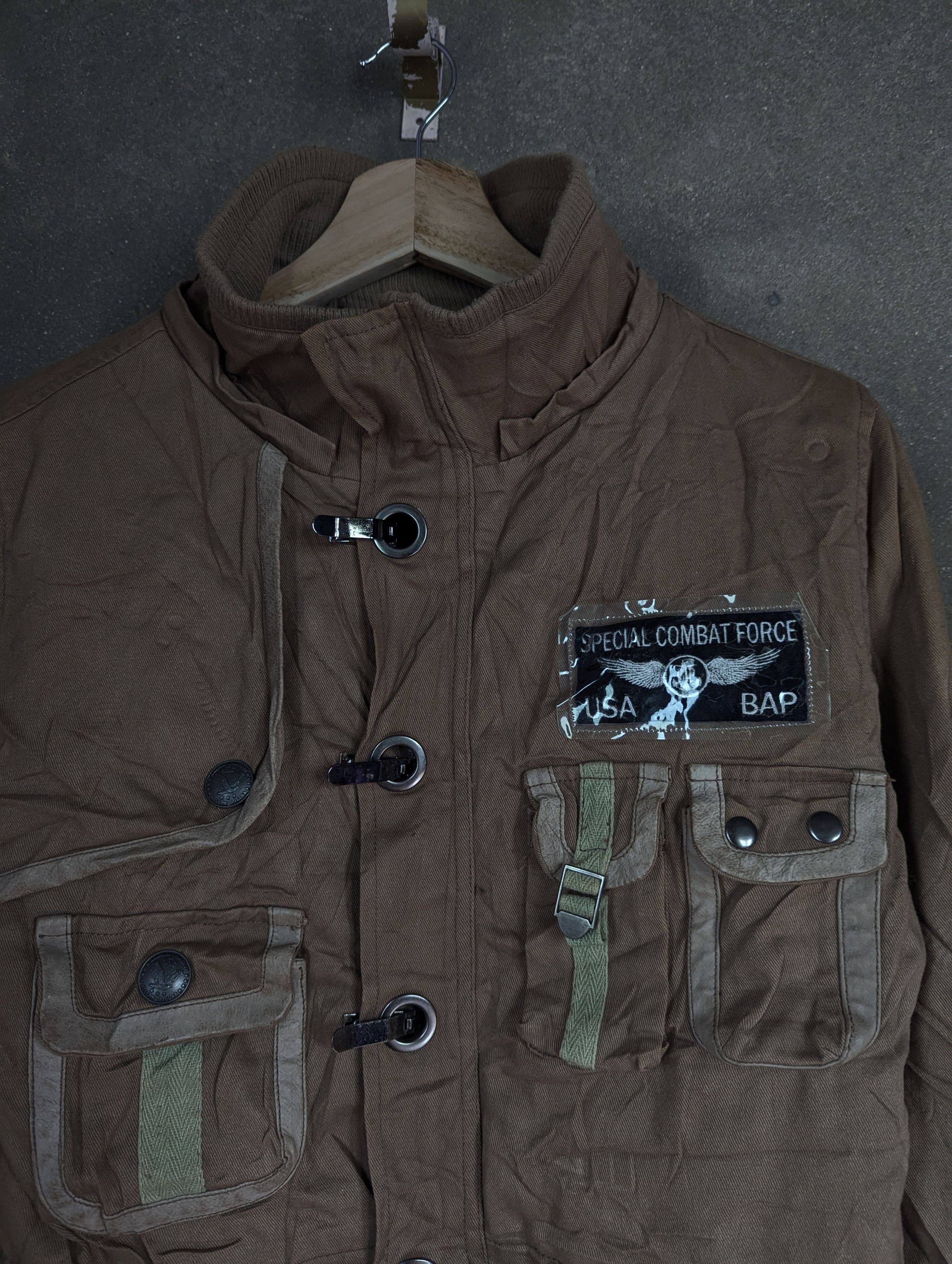 Vintage BONDS PEACE SPECIAL COMBAT BONDAGES JACKET Size US M / EU 48-50 / 2 - 6 Thumbnail